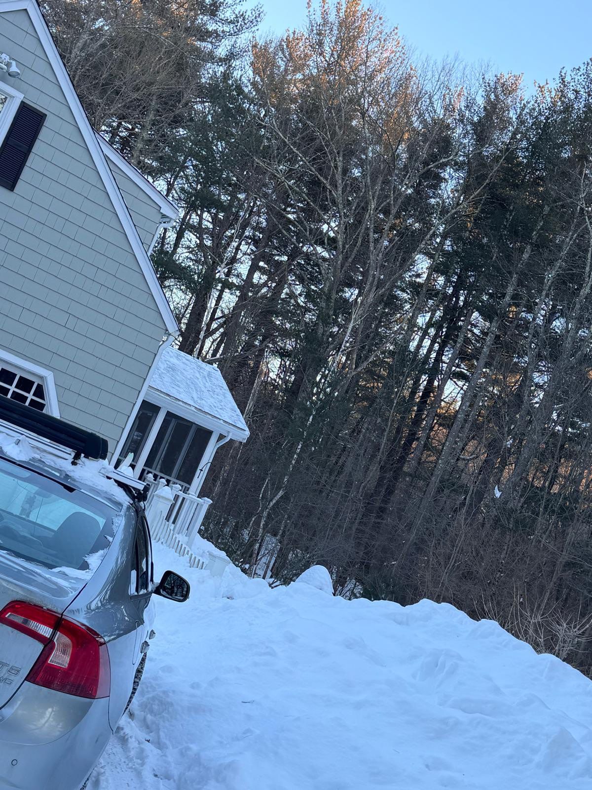 Snow removal by Mighty Dog Roofing of Greater Middlesex County