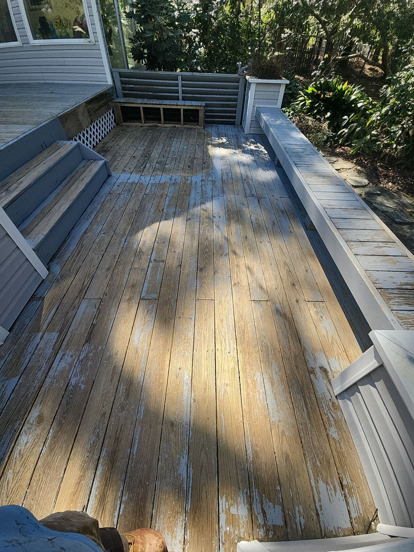 Deck using AcryFin by DuraSeal