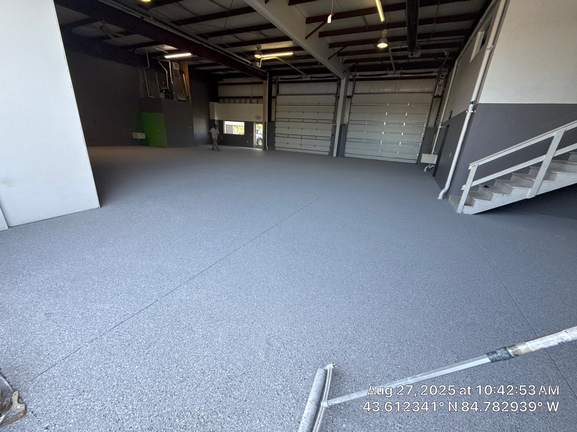 Project in Mt. Pleasant by Wise Coatings of Central Michigan