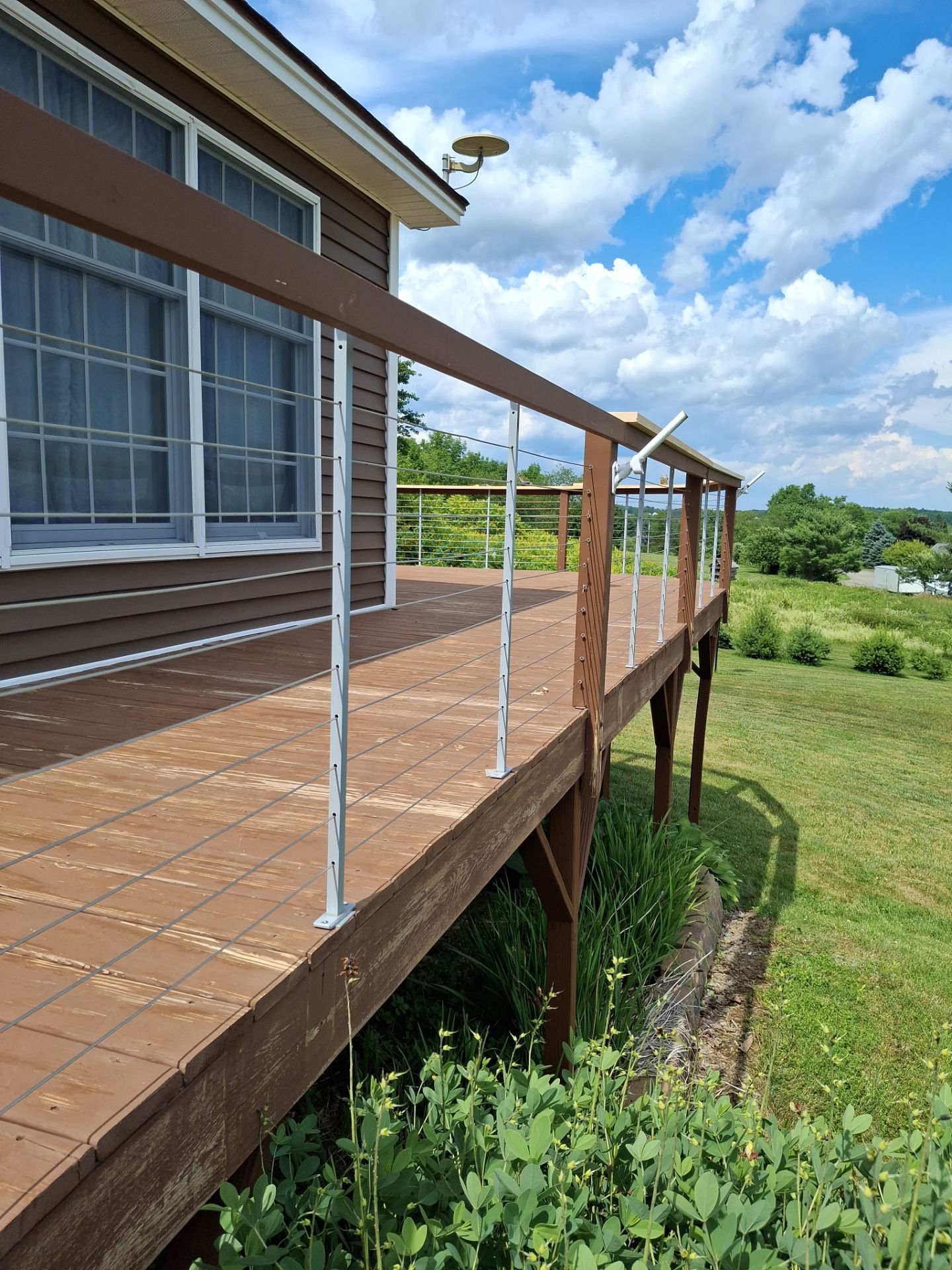 Deck Staining by Big Pine Panting Inc