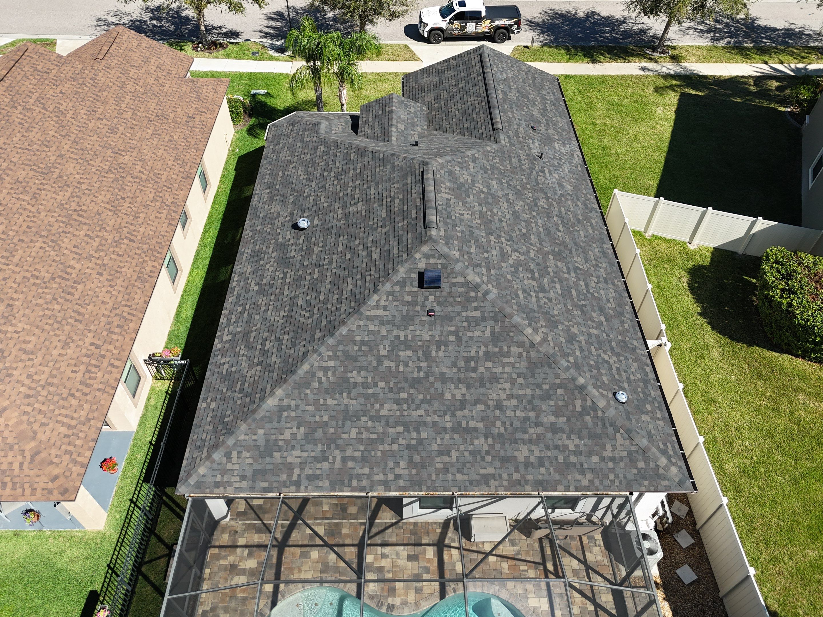 Roof Replacement in Ruskin FL. by Steadfast Roofing