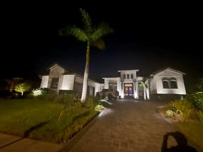 Architectural and Landscape Lighting Installation for Trinity Residential Home