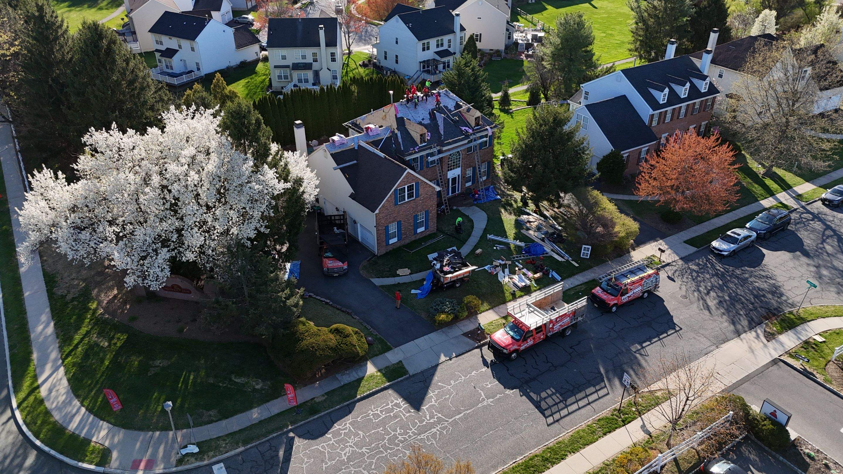 Roof Project in Stewartsville, NJ by All State Home Improvement Inc.