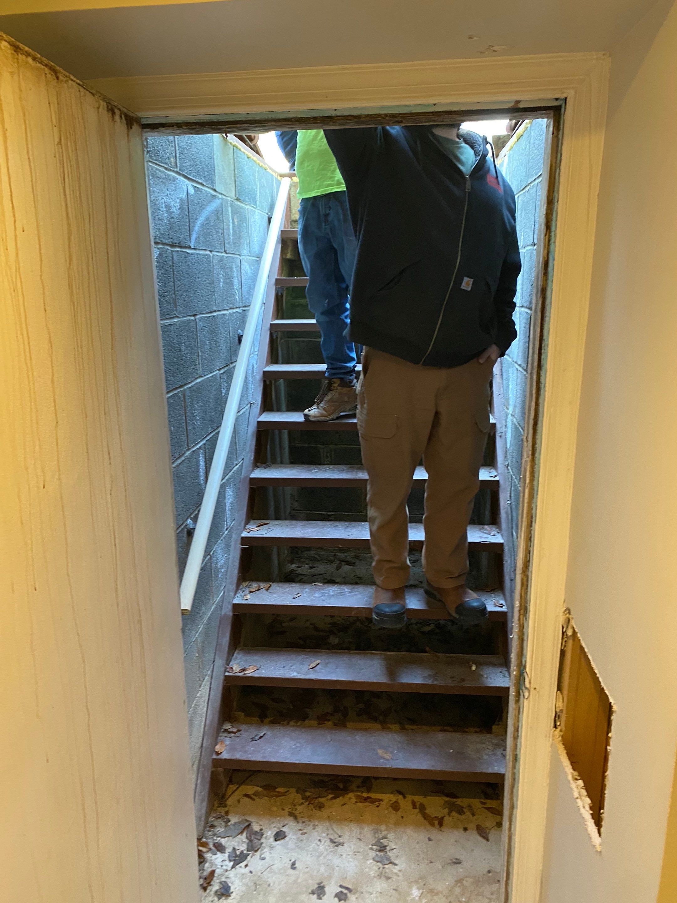 New Bilco doors to basement & new front porch posts by The Smet Companies, LLC