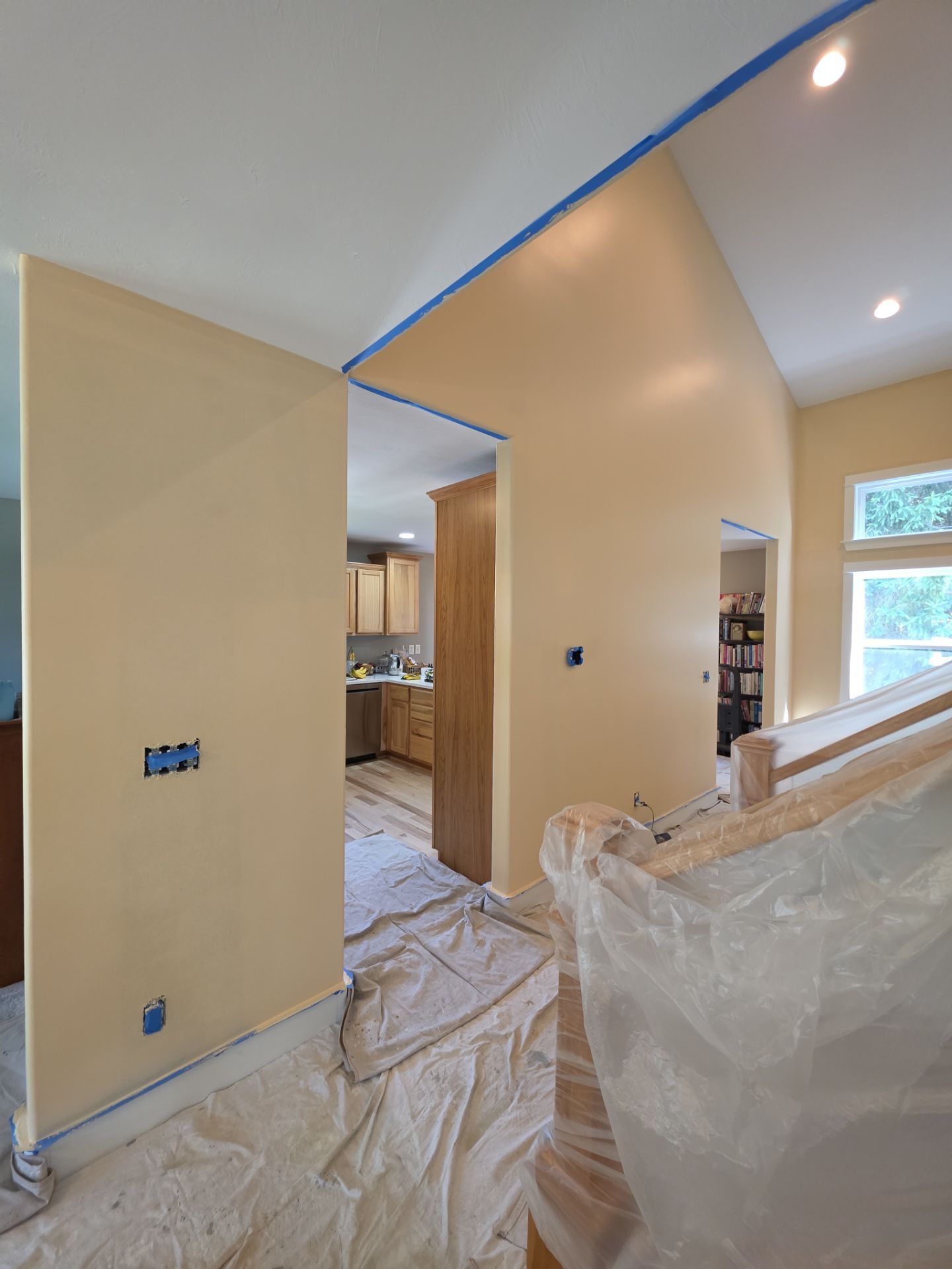 Comprehensive Interior Painting and Drywall Repair in Norton Shores by Gordon Painting