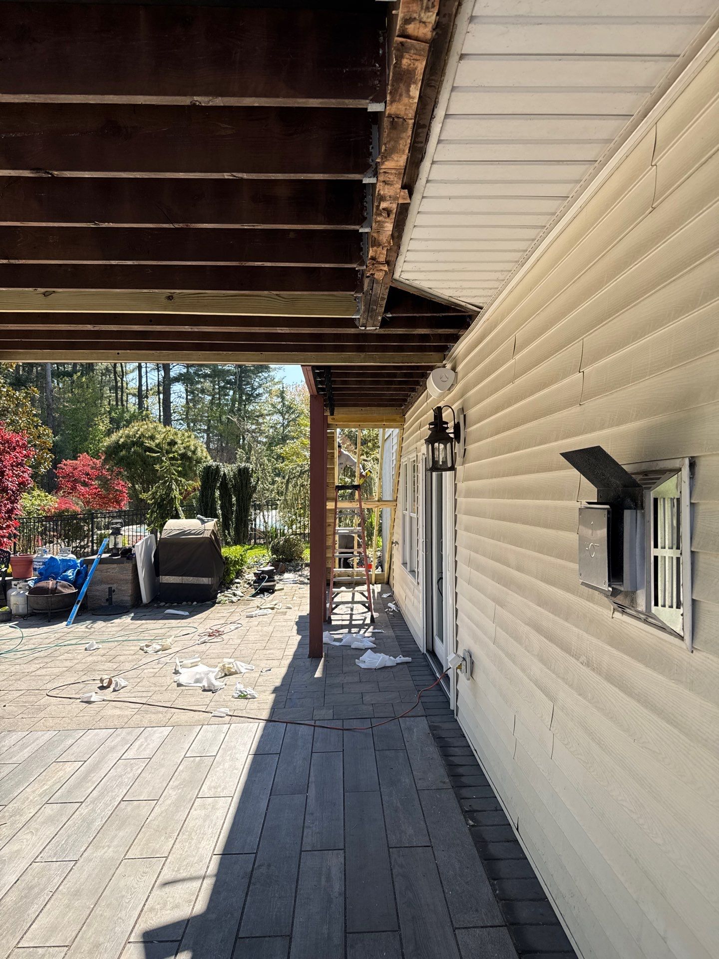 Deck Resurfacing in Manalapan Township, New Jersey by deck guardian