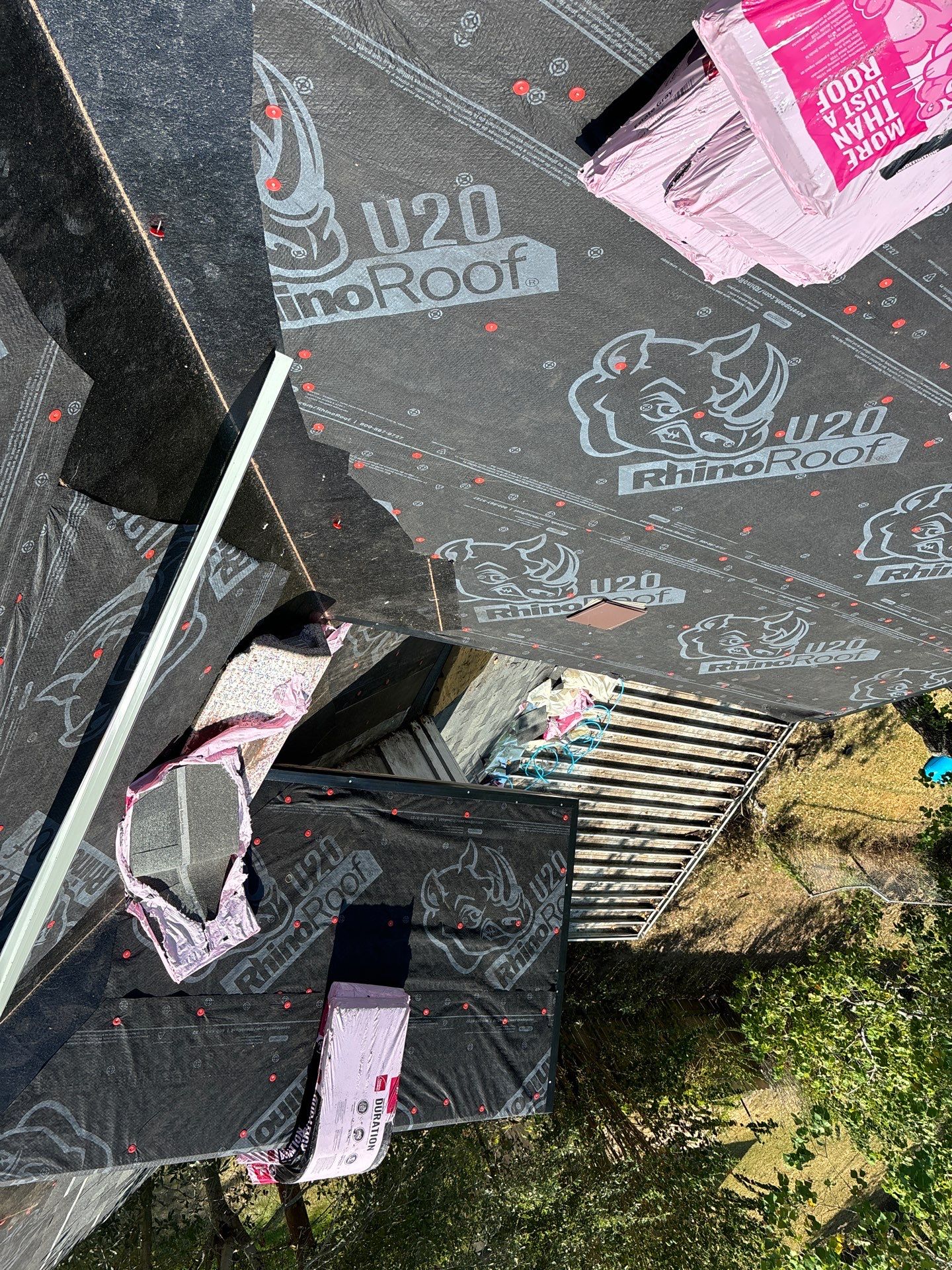 Residential Roofing Installation using Owen's Corning Duration (Lifetime) Shingles by Roof Repair Company