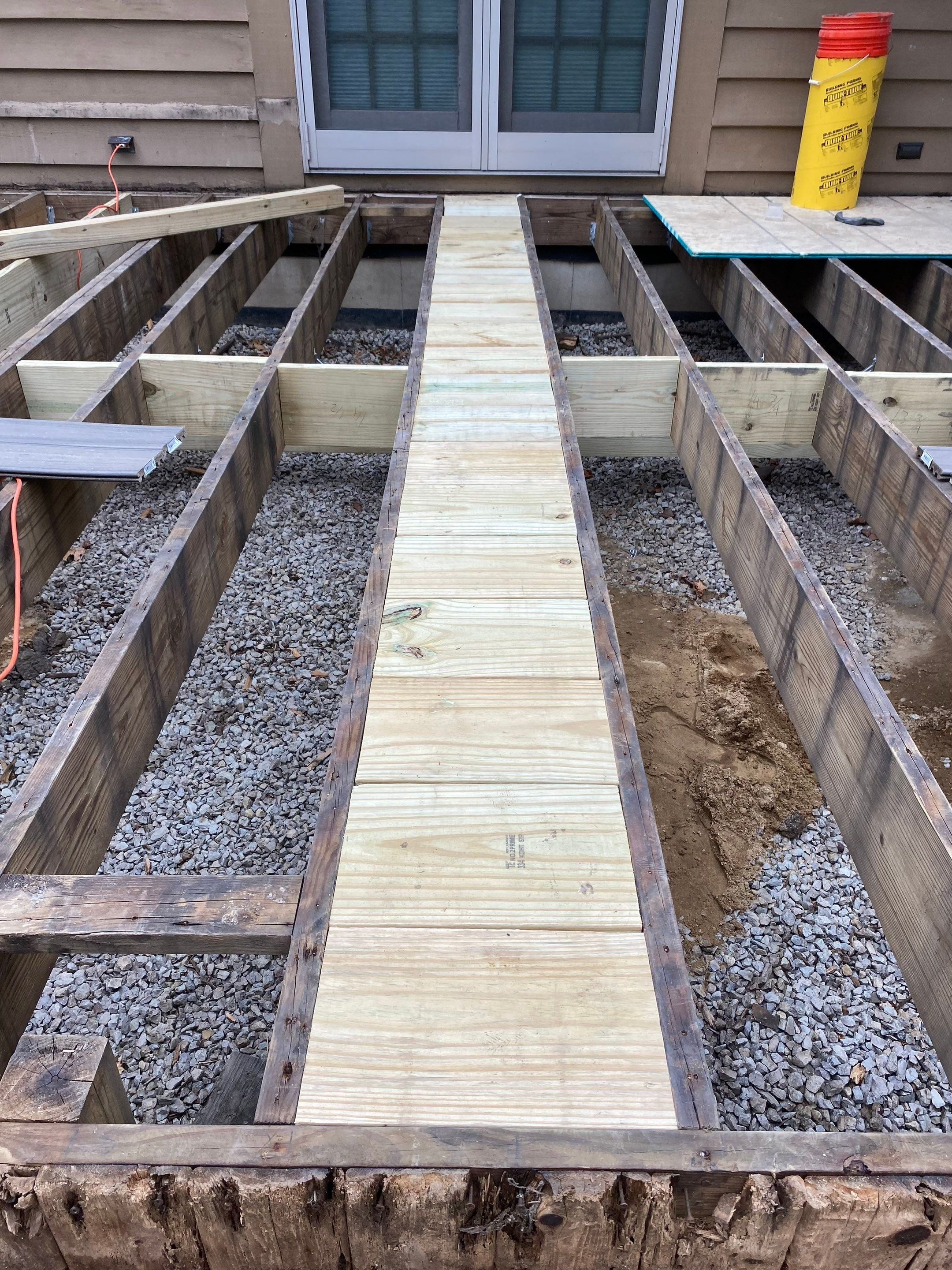 Deck Installation using Trex by INQUSE GENERAL CONTRACTOR