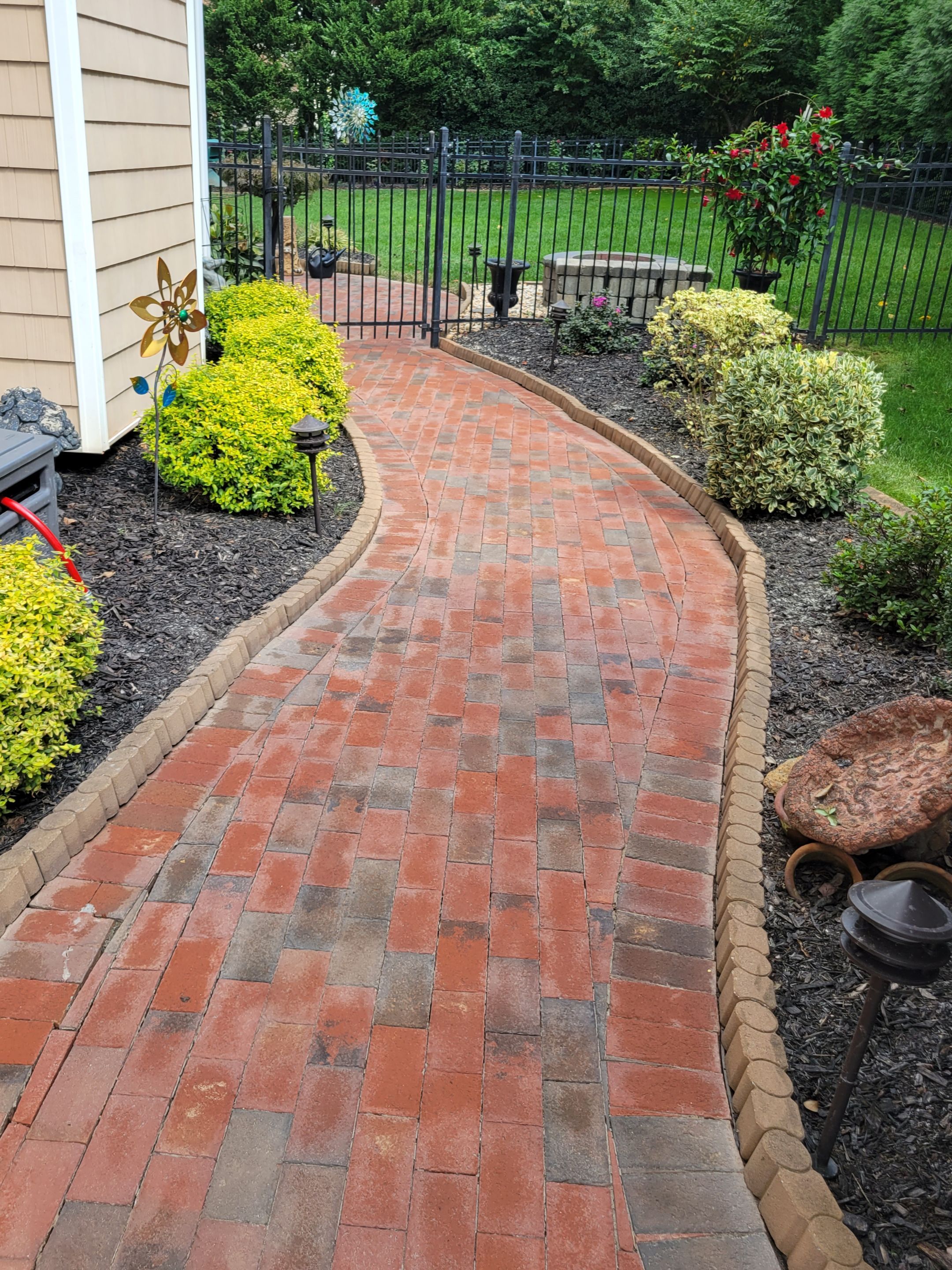 Pavers using Concrete Sealant by DuraSeal