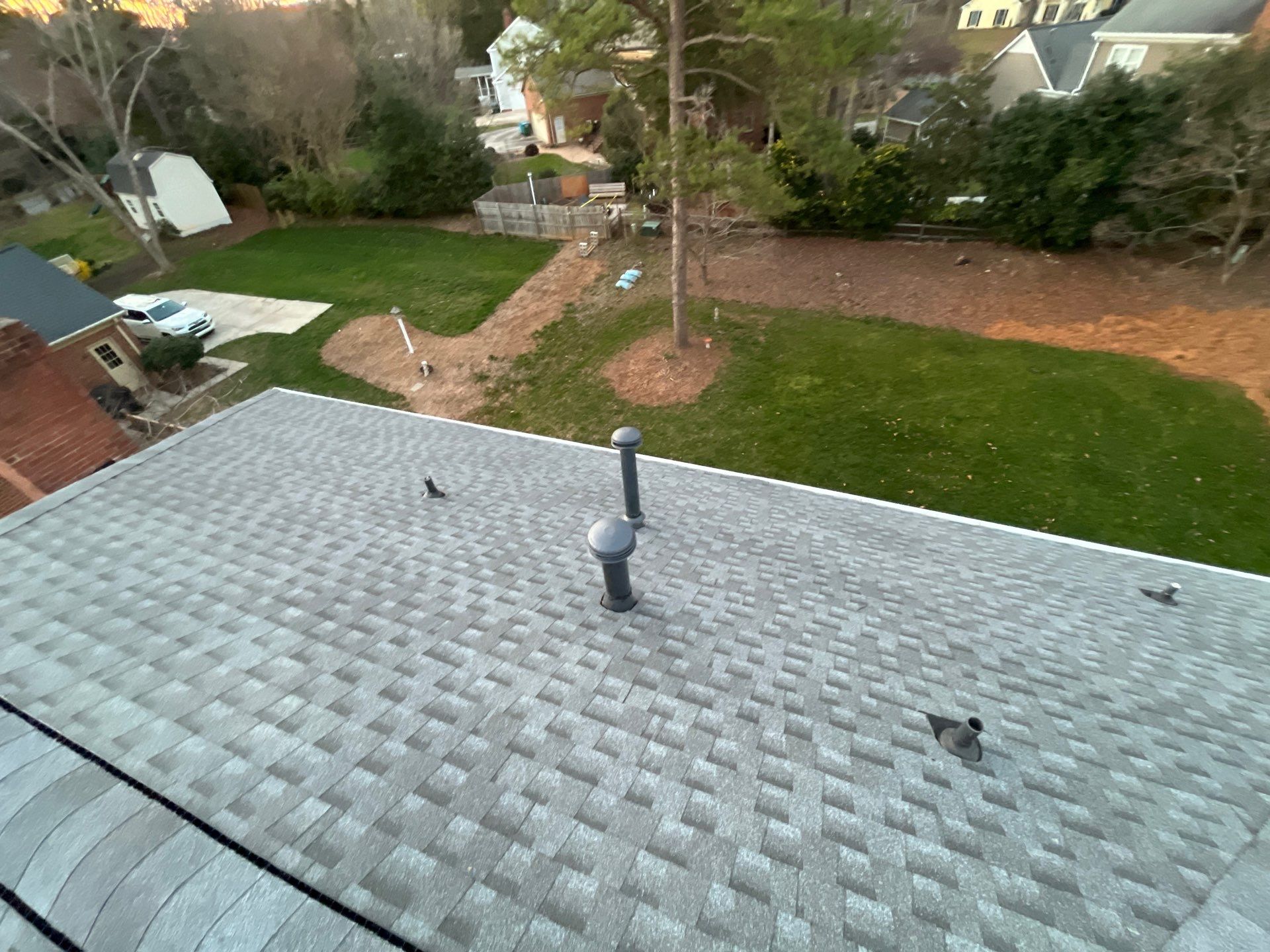GAF HDZ Shingle in Pewter Color by H&S Roofing and Gutter