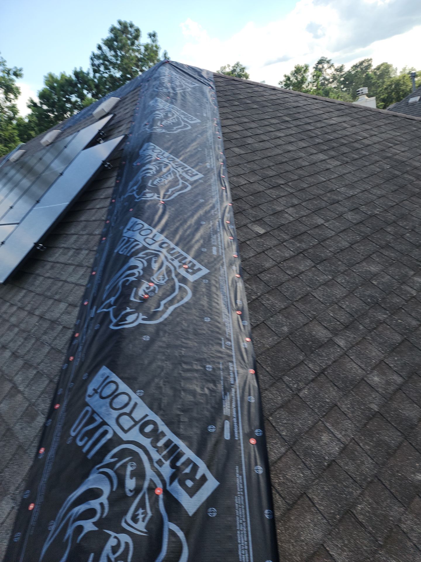 Residential Roofing Repair using Owen's Corning Duration (Lifetime) Shingles by Roof Repair Company