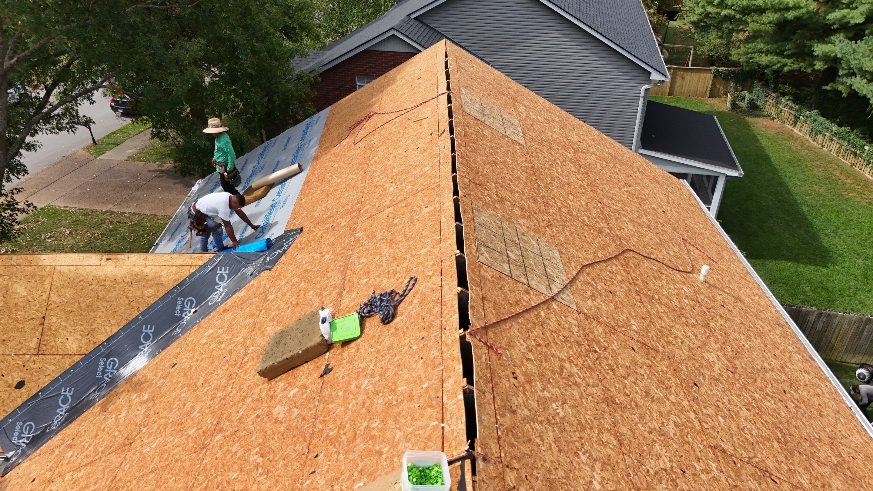 Charcoal Black Re-Roof by Royal House LLC