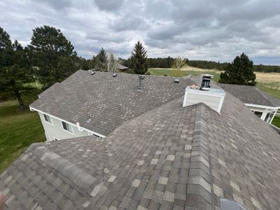 Residential Roofing Installation using Atlas Pinnacle Impact Weathered Wood