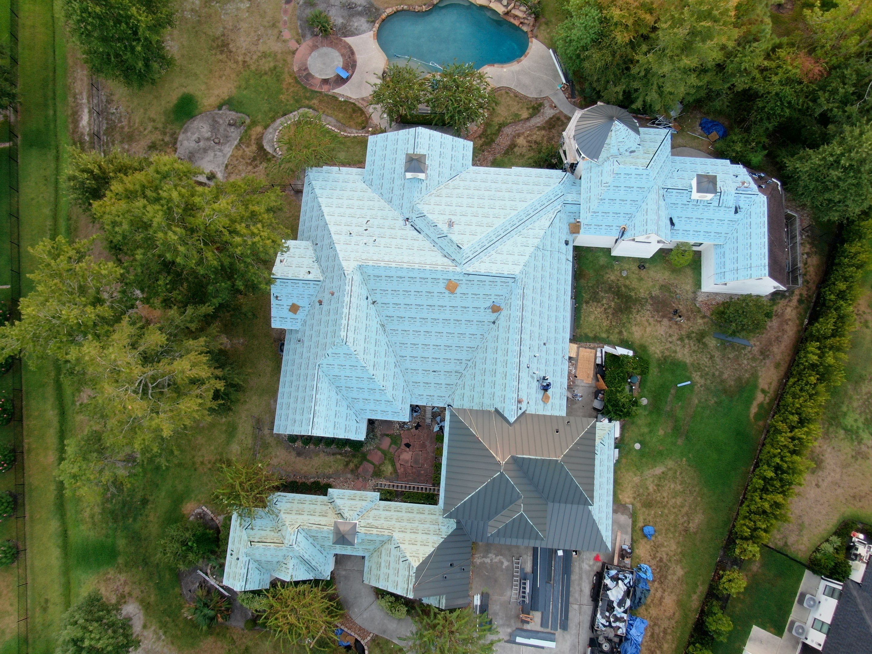 Standing Seam Project - Spring, TX by Hartland Roofing & Construction