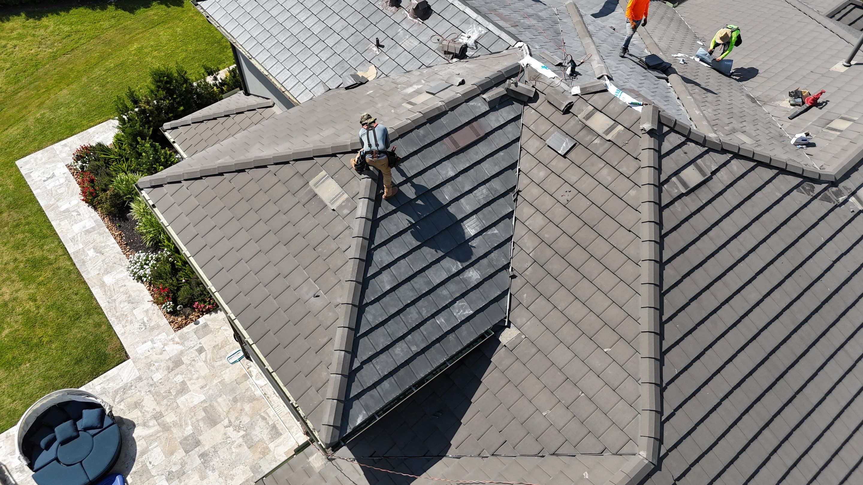 Saxony Tile Repair in Bridgeland! by Core Four Roofing