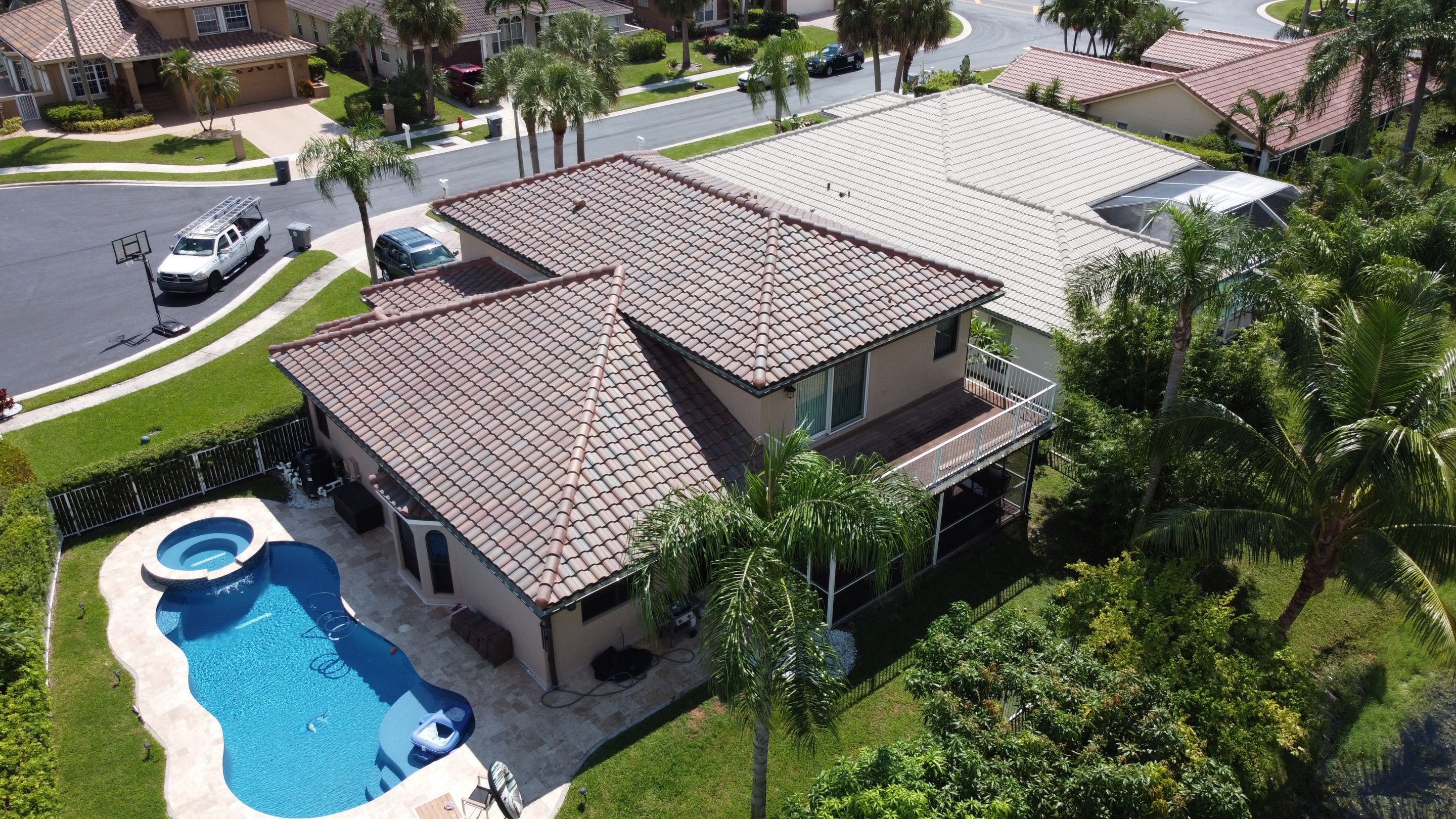 Residential Roofing Installation using Eagle Roofing Tile by BLUES BROTHERS ROOFING