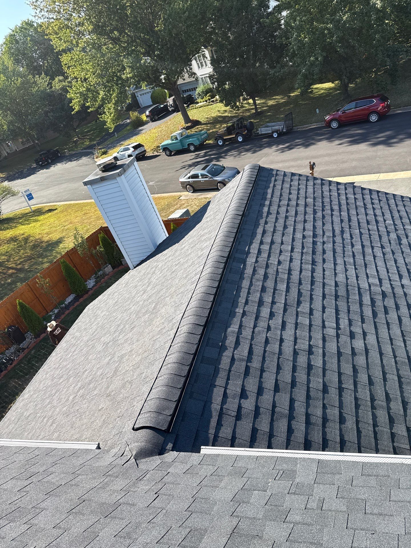 Gainesville: Residential Roof Replacement with CertainTeed Landmark in Moire Black  by RM Banning, Inc.