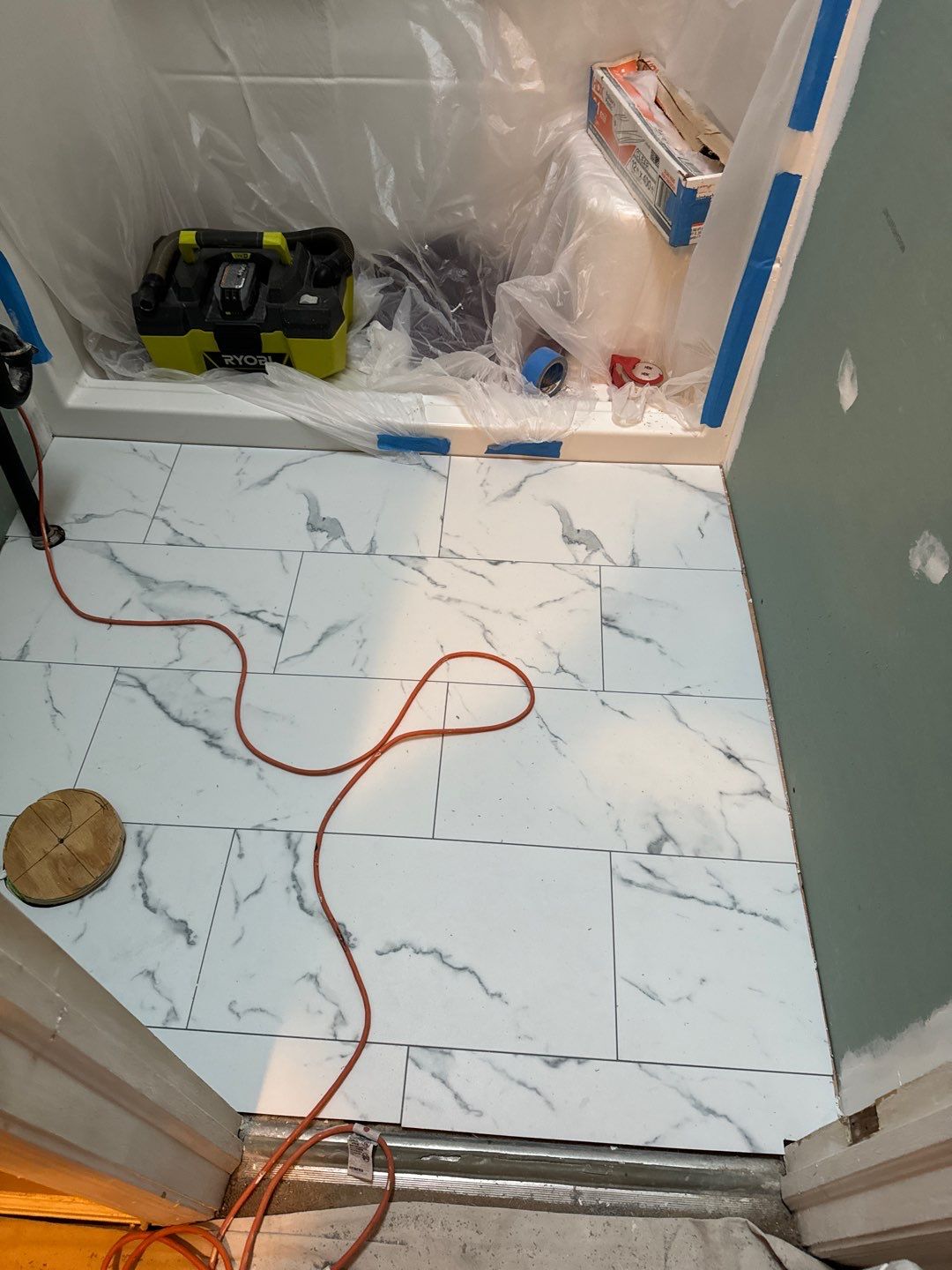 Basement Remodel using Shower Kit by A1 NERDY HOMES LLC