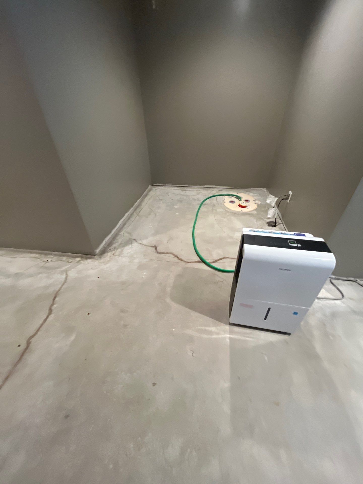 Custom Multi-Fleck Epoxy Floor Coating for Residential Basement by Select Painting, Coatings & Garage Cabinets
