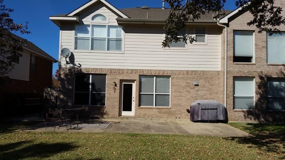 Beautiful Patio Cover Installation for a current Client by First United Roofing & Construction