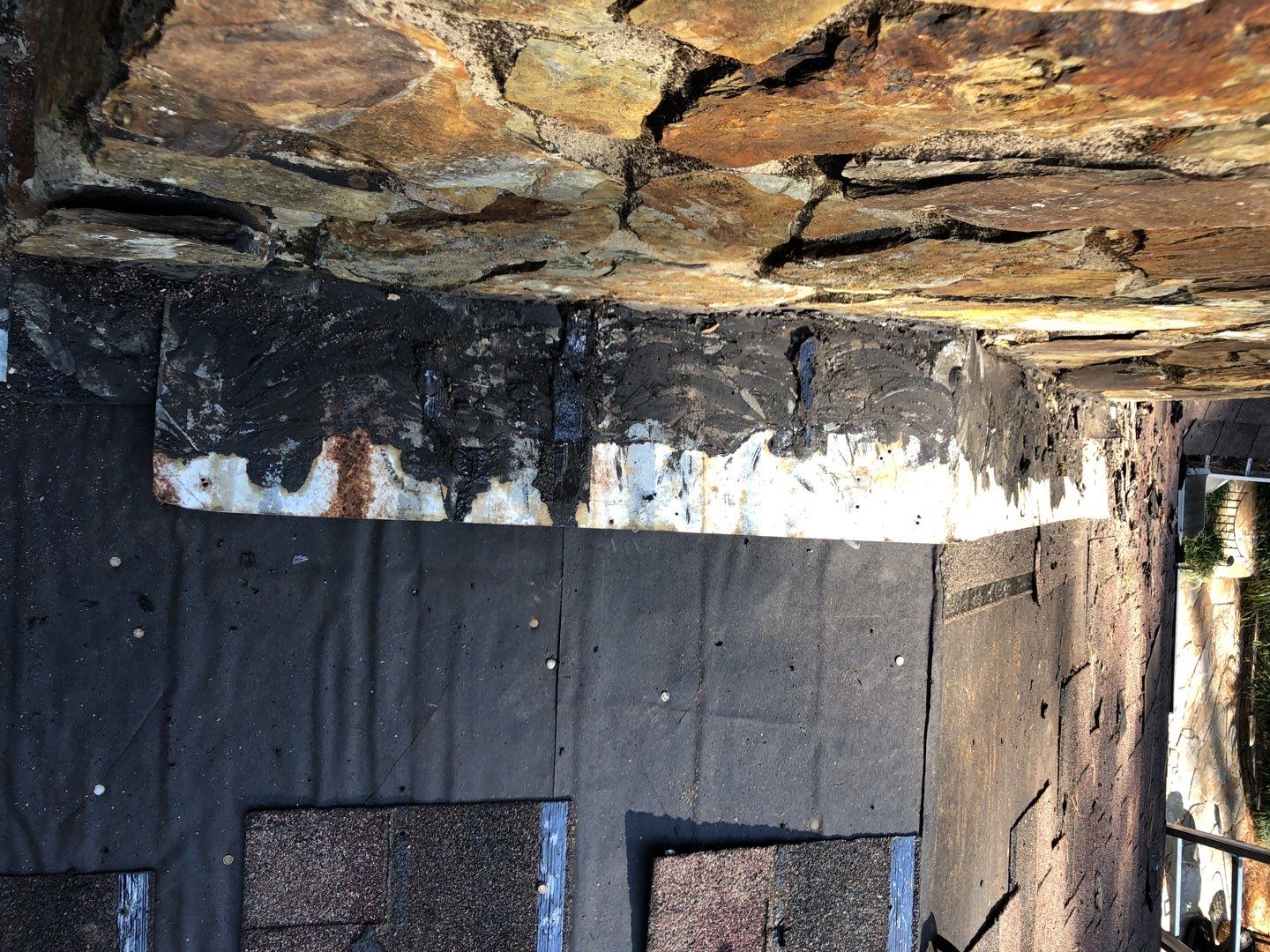 Chimney Flashing using Roof Repair by American Roofing NC