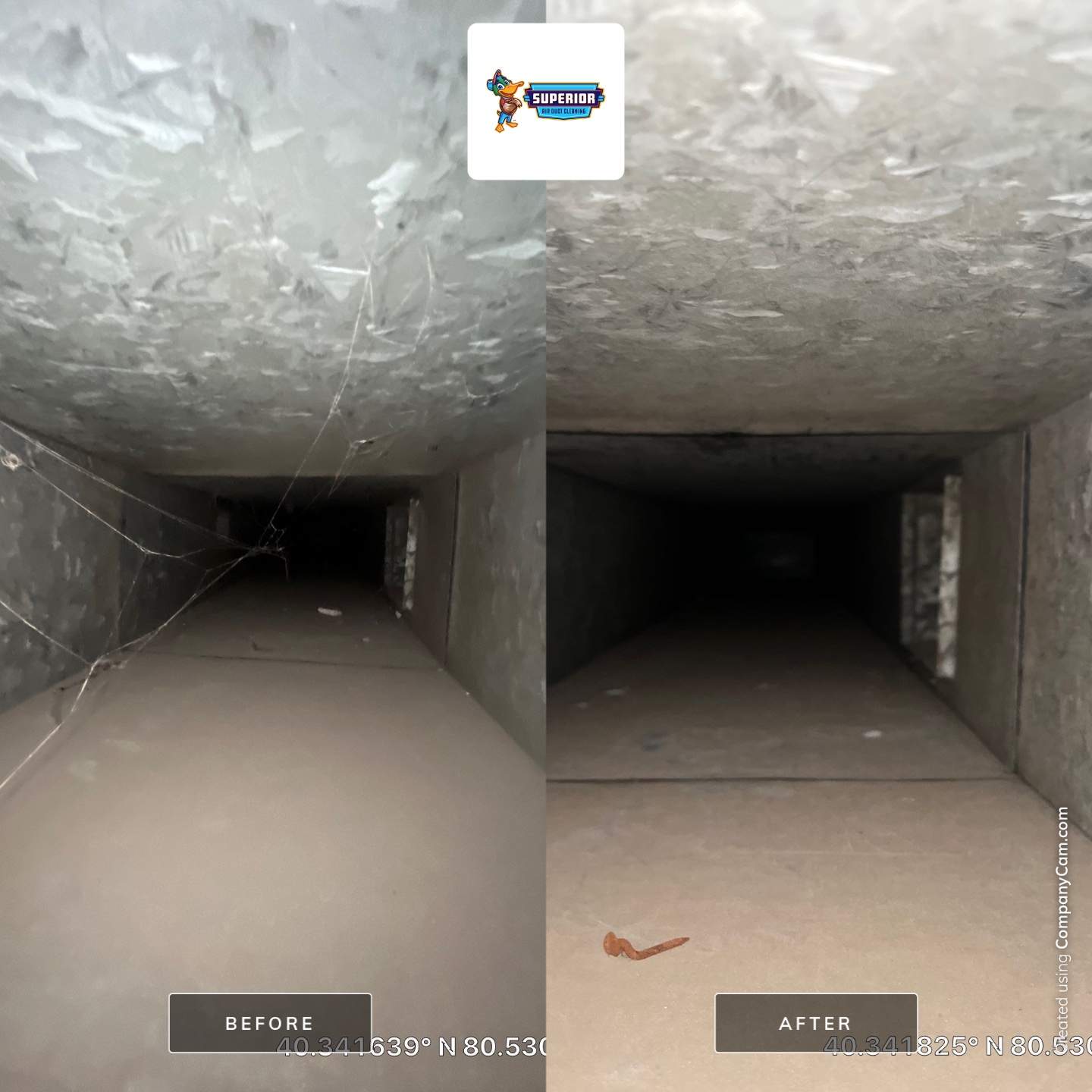 Air Duct Cleaning With a Vacuum Truck in Colliers, WV by Superior Air Duct Cleaning