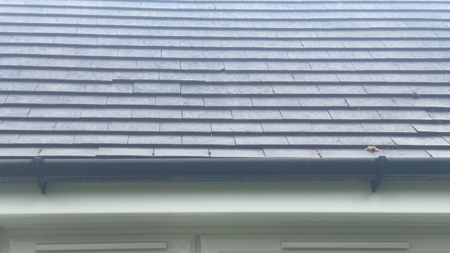 Roof Clean - Biocide Treatment using Honda 15lpm Low Pressure Washing Machine by Ges Exterior Cleaning ltd