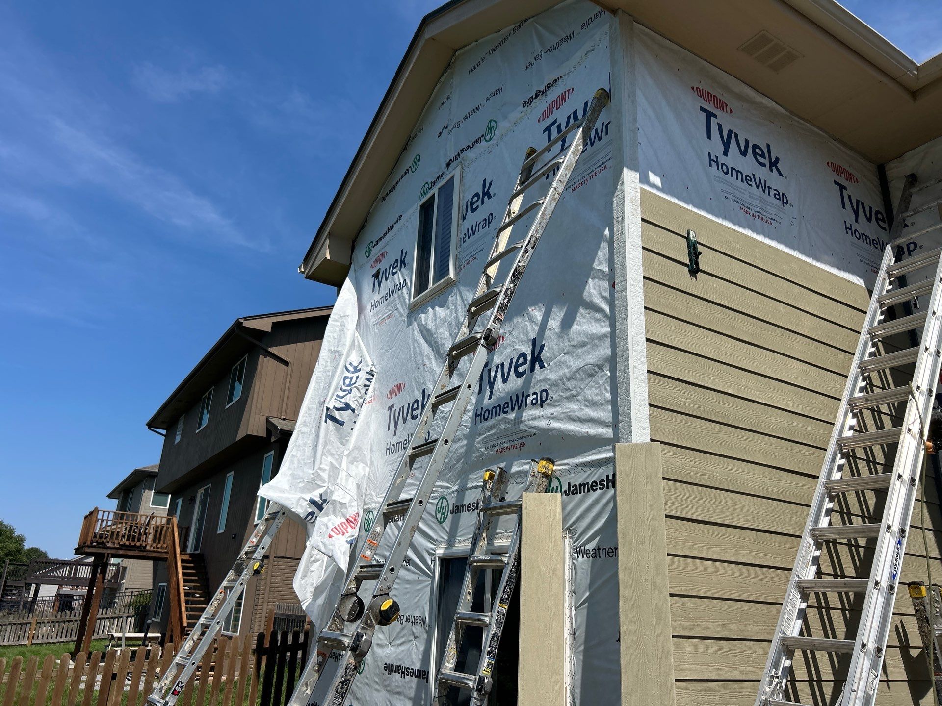 James Hardie Siding Replacement and Exterior Painting in Bellevue by Carps Complete Exteriors