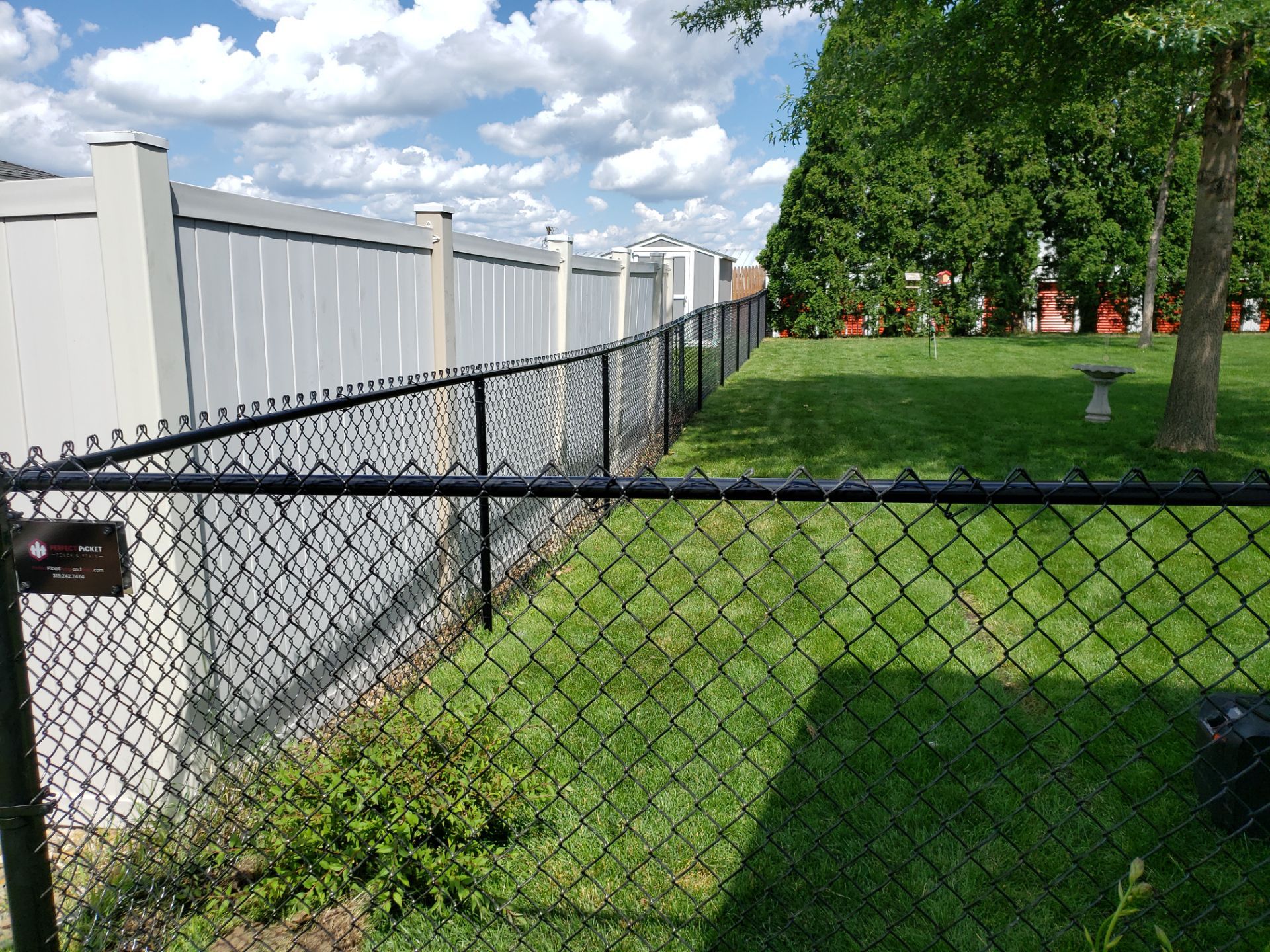 Project in Waterloo by Perfect Picket Fence and Stain