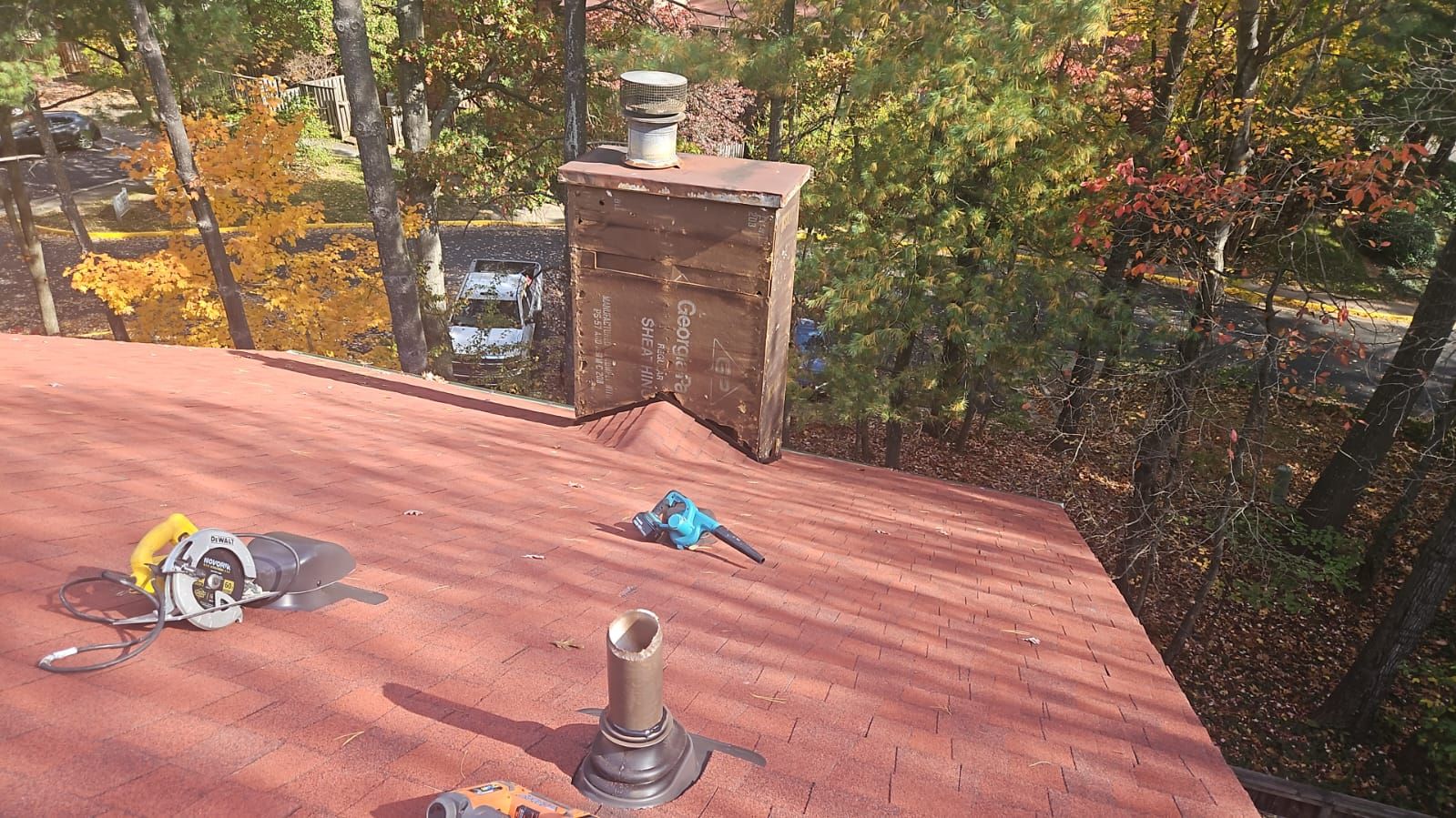 Reston: Residential Roof Replacement with CertainTeed Landmark Pro Designer Shingles in Max Def Red Oak by RM Banning, Inc.