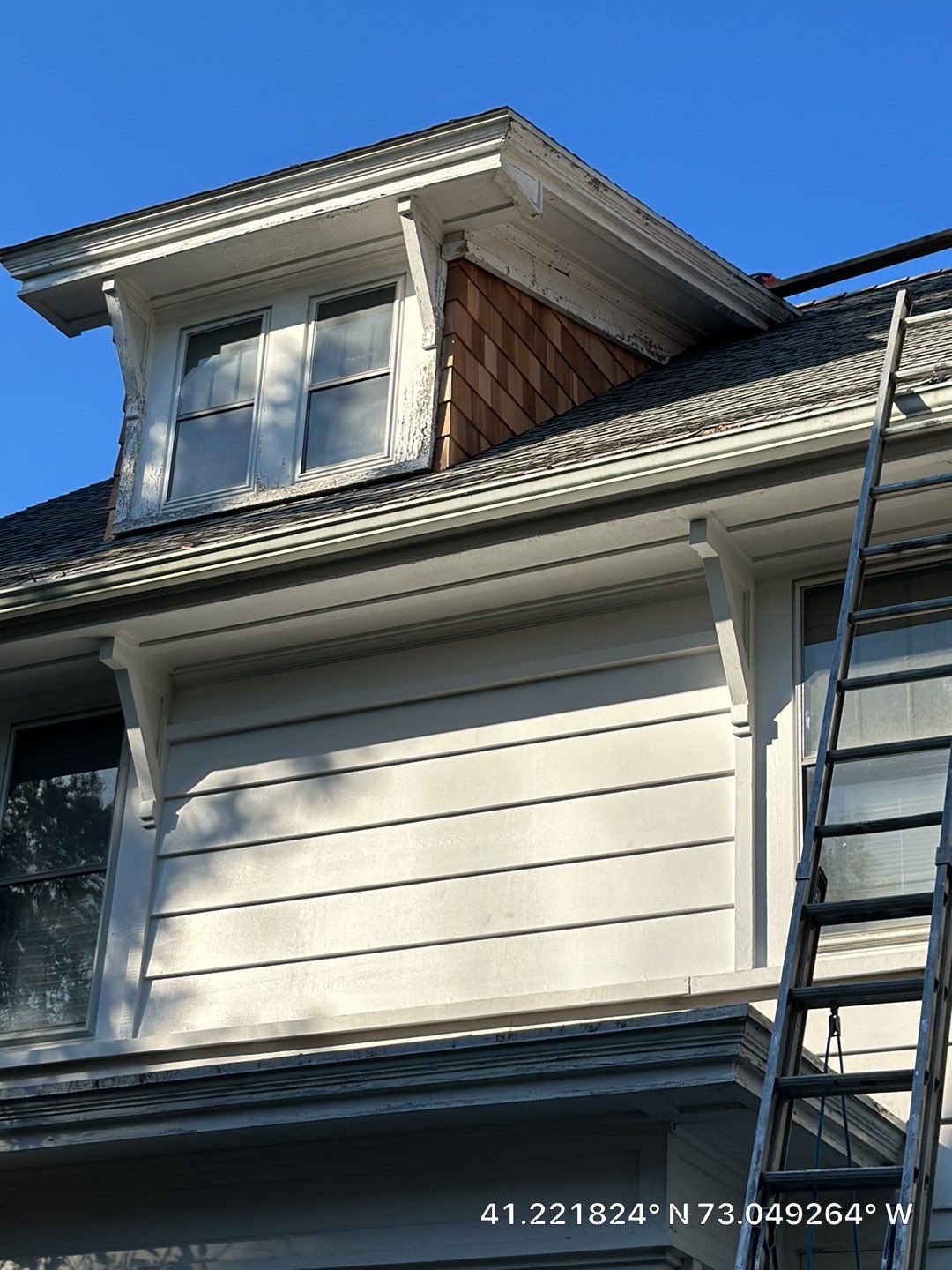 Siding Repair using Wood Shake by A Plus Exterior