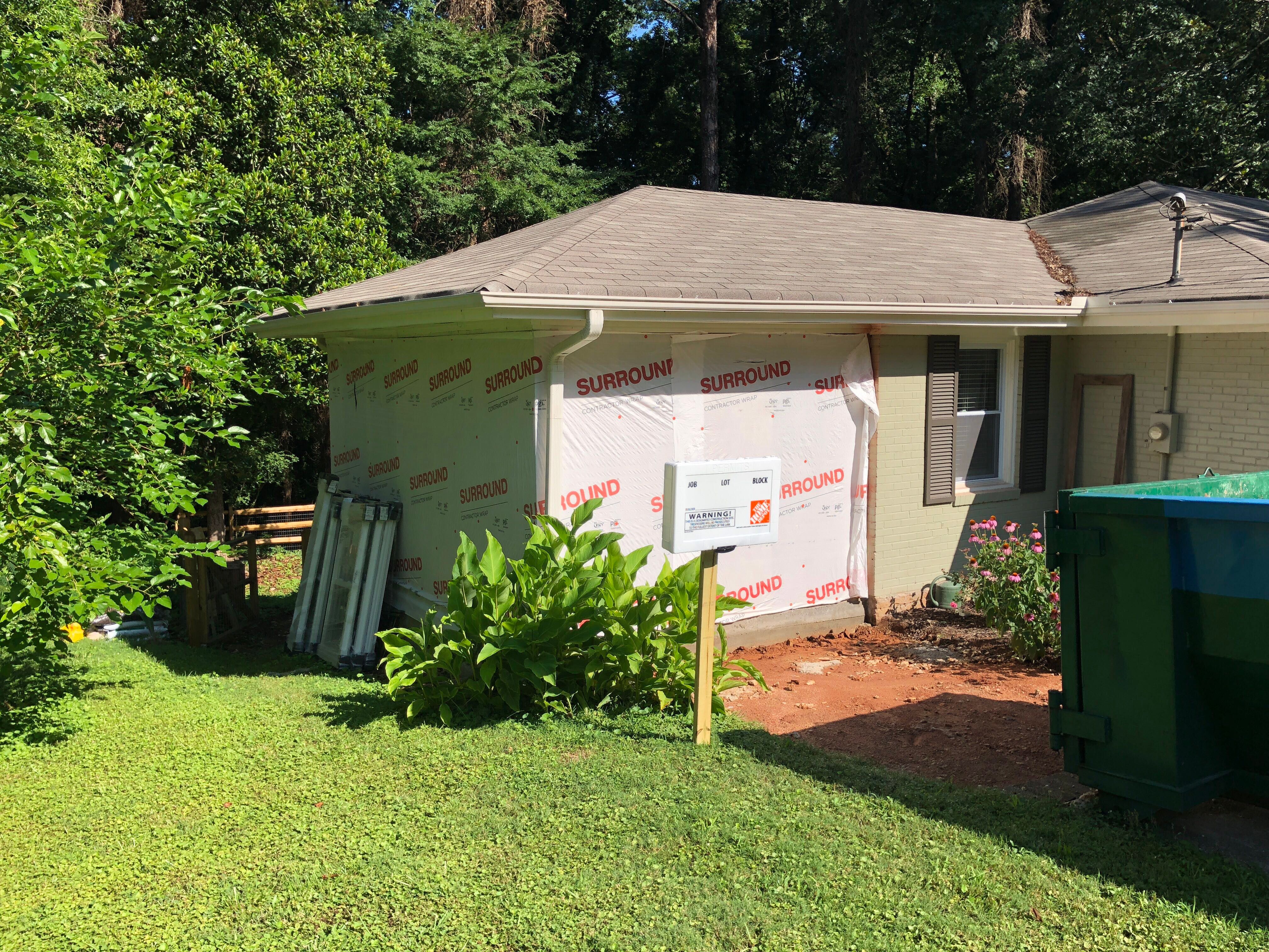 Exterior Remodeling and Patio Enclosure in Decatur by Swift Home Renovations