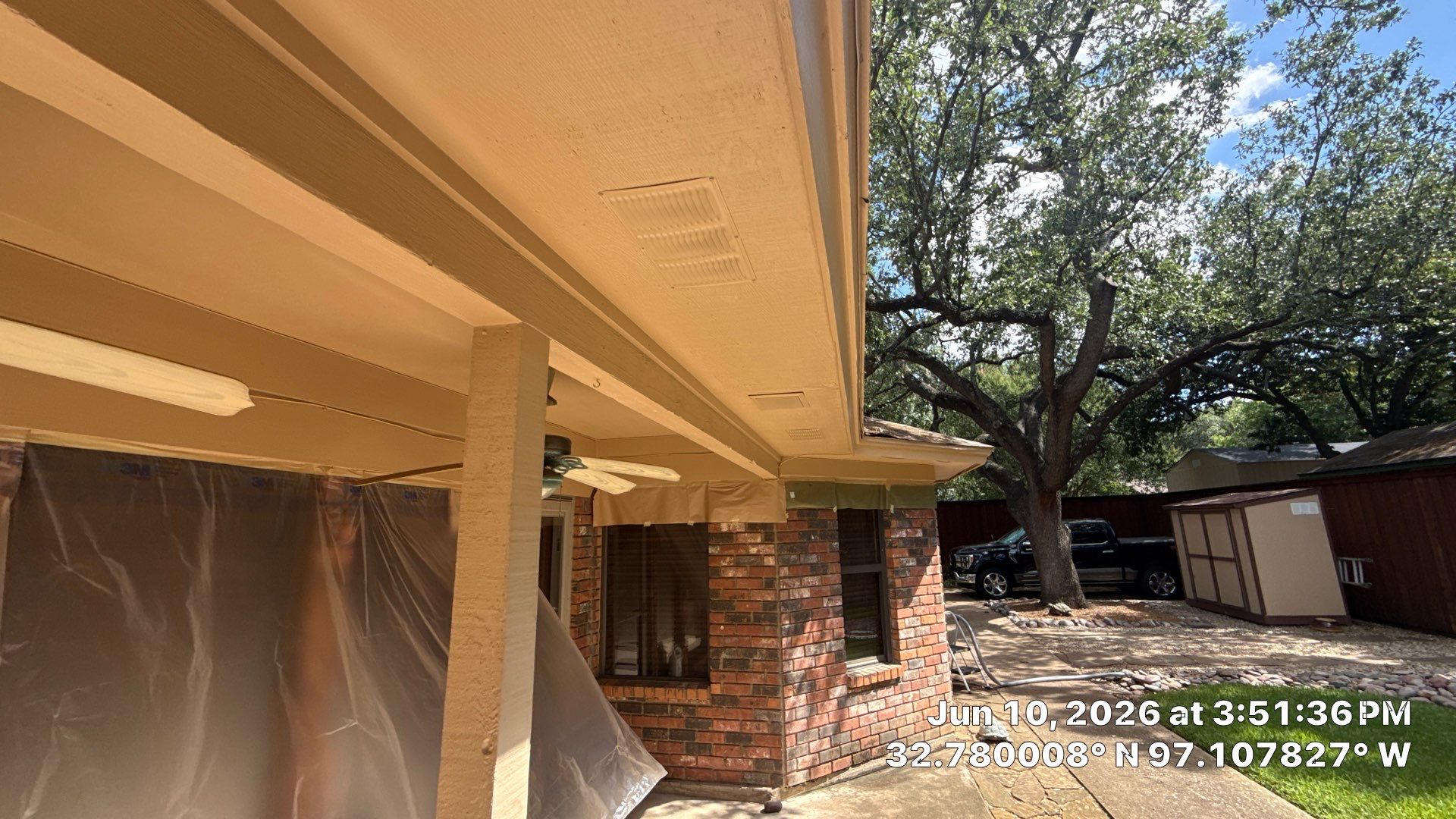 Decra Shake XD Install and Full General Contracting project in one of Arlington's beautiful communities by First United Roofing & Construction