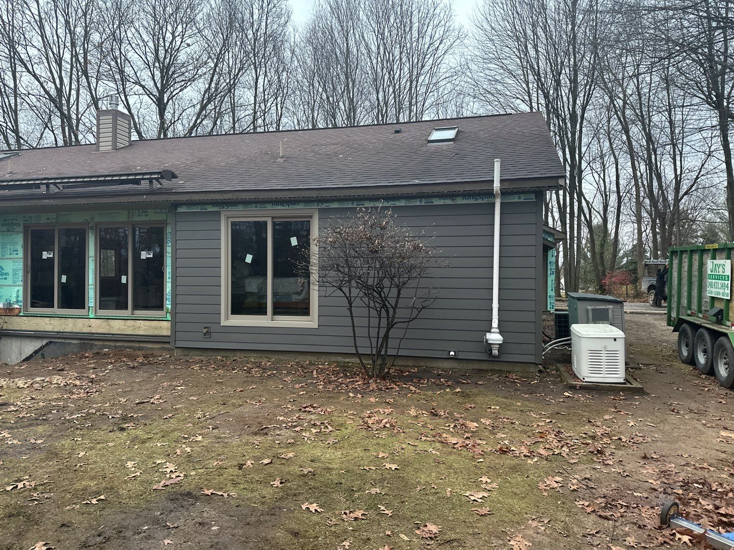 Siding Replacement using Alside S7 Cedar Mill Grain Composite by 180 Contractors