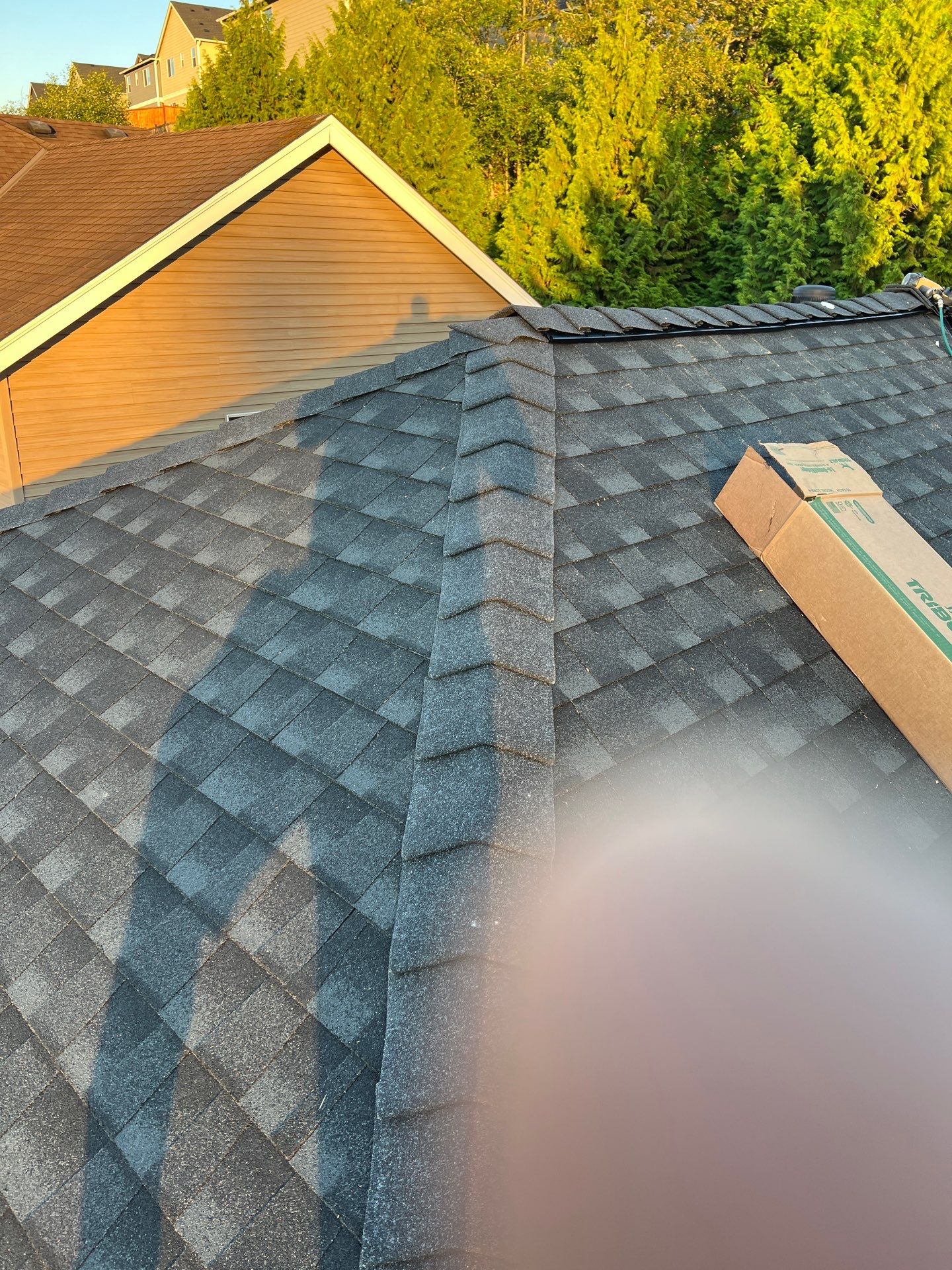 Residential Roofing Installation using GAF UHDZ Shingles by Roofing Formula LLC