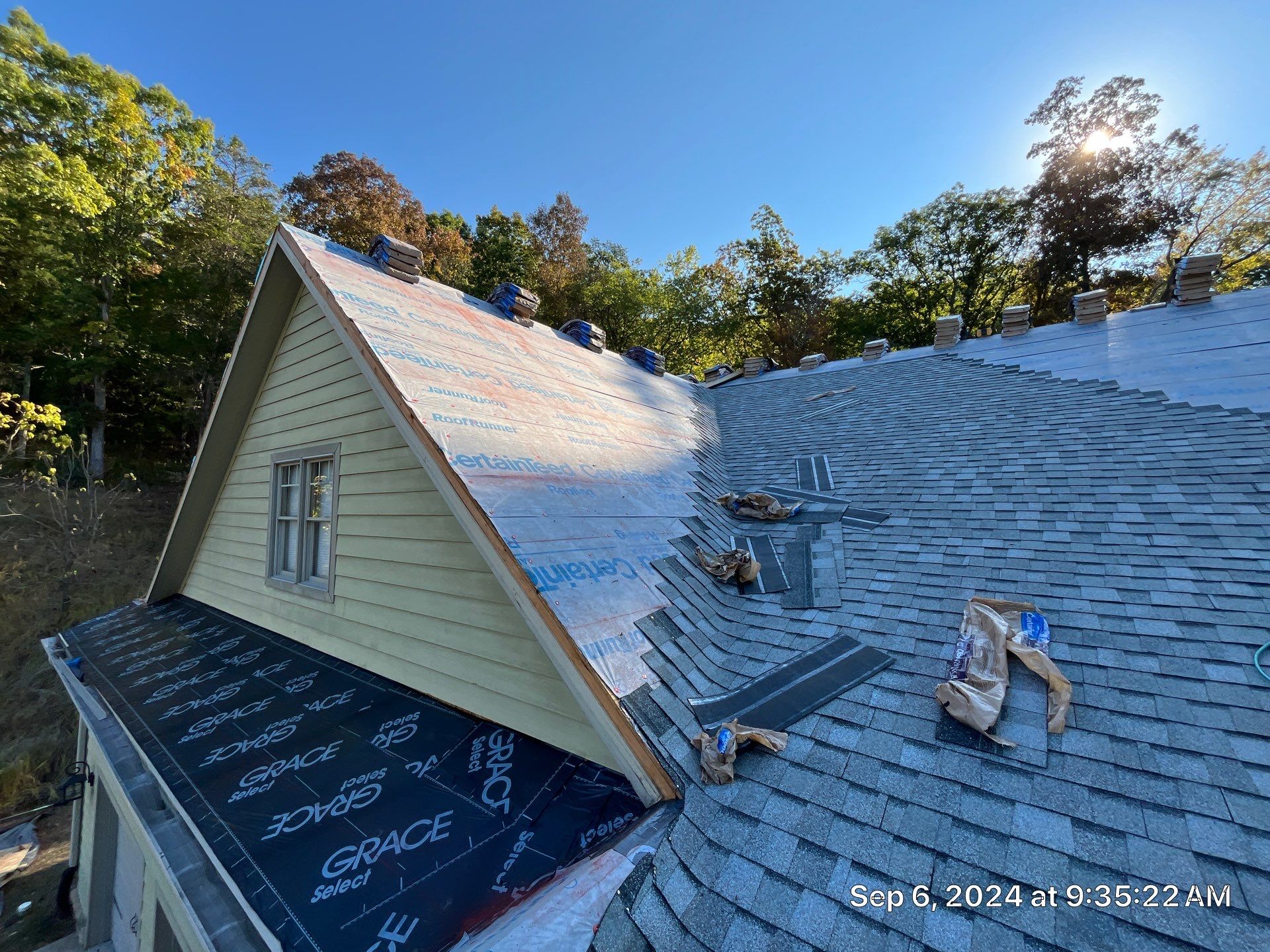 Residential Roofing Repair using Certainteed Landmark Pro Shingles by Fahey Roofing + Contracting