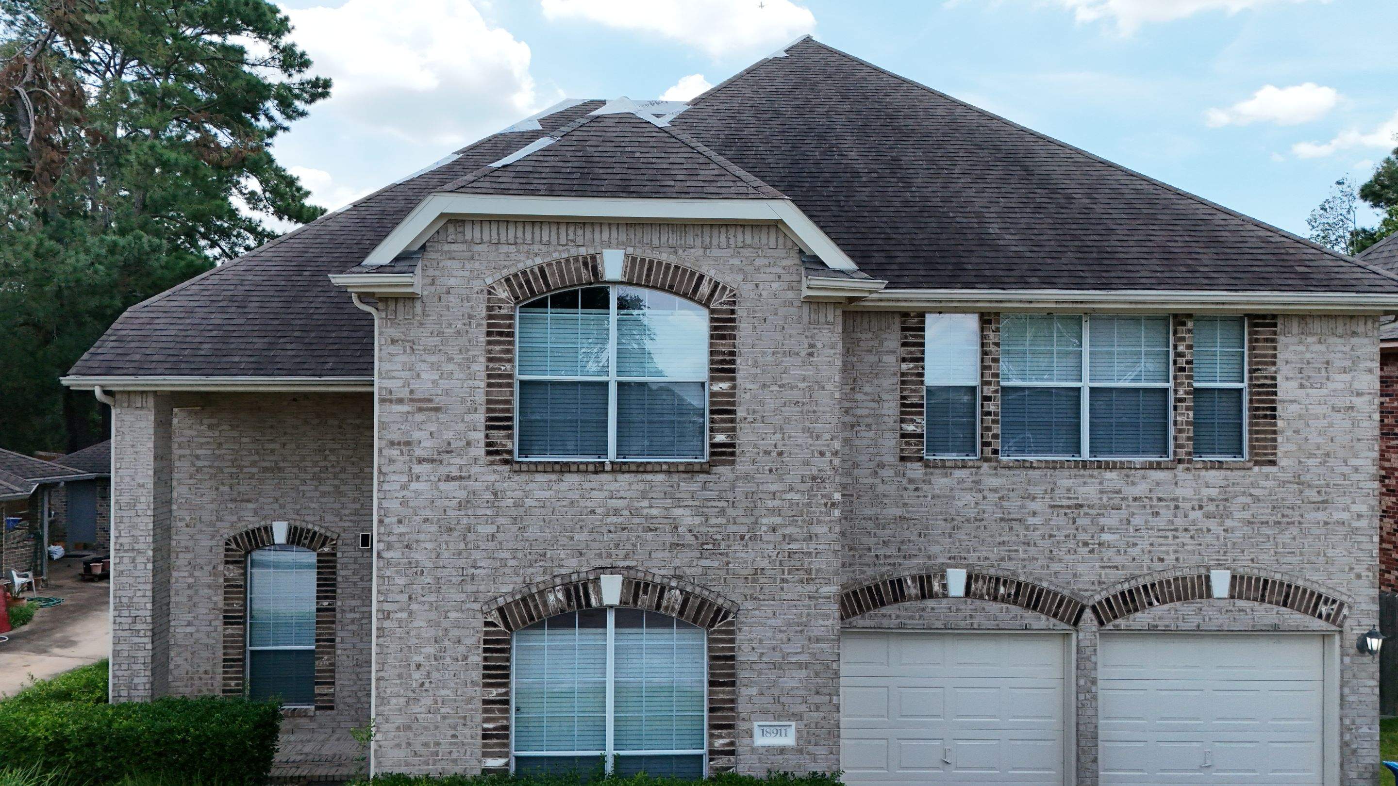 Roof Replacement + Interior Ceiling Restoration — Humble, TX by PL Roofing & SB Roofing, LLC.