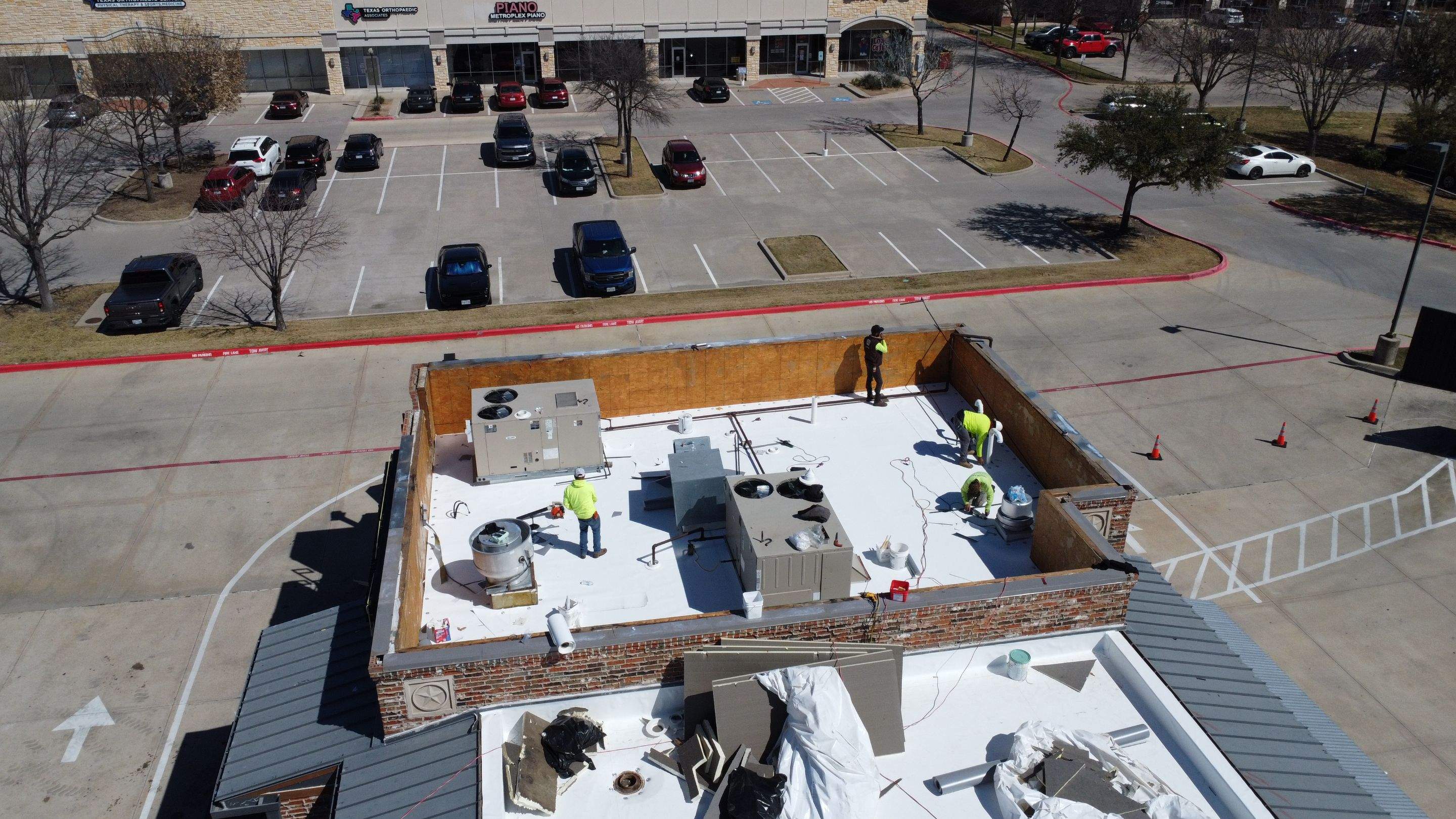 TPO Commercial Roofing Installation by 3:16 Roofing and Construction