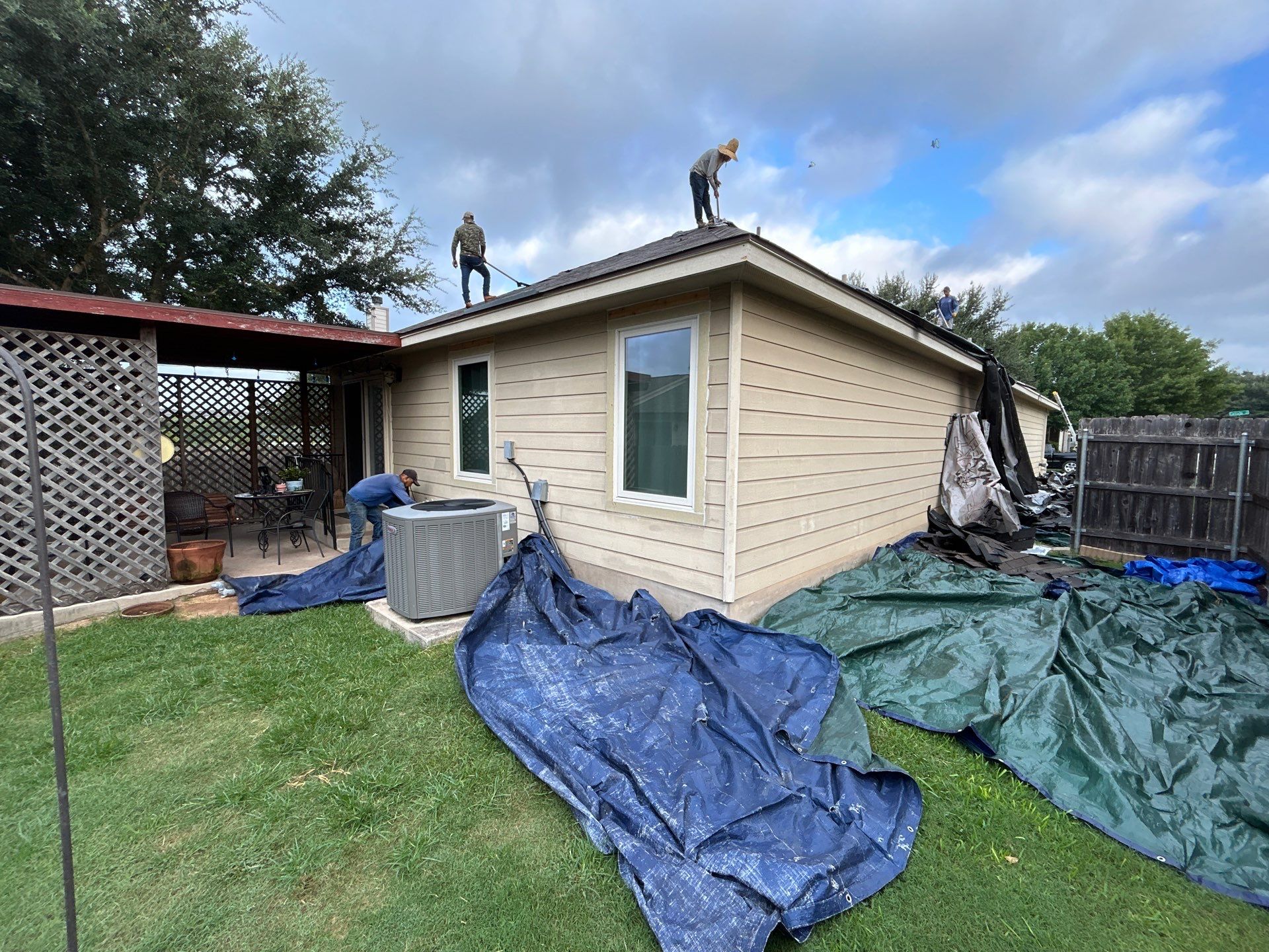 Project in San Marcos by Rhino Roofing and General Contracting, LLC
