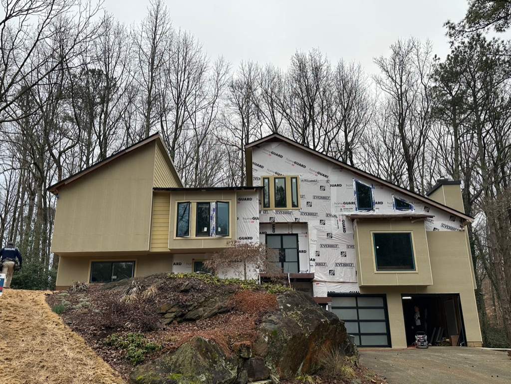 Major Exterior Renovation  by Clark Brothers Roofing & Construction