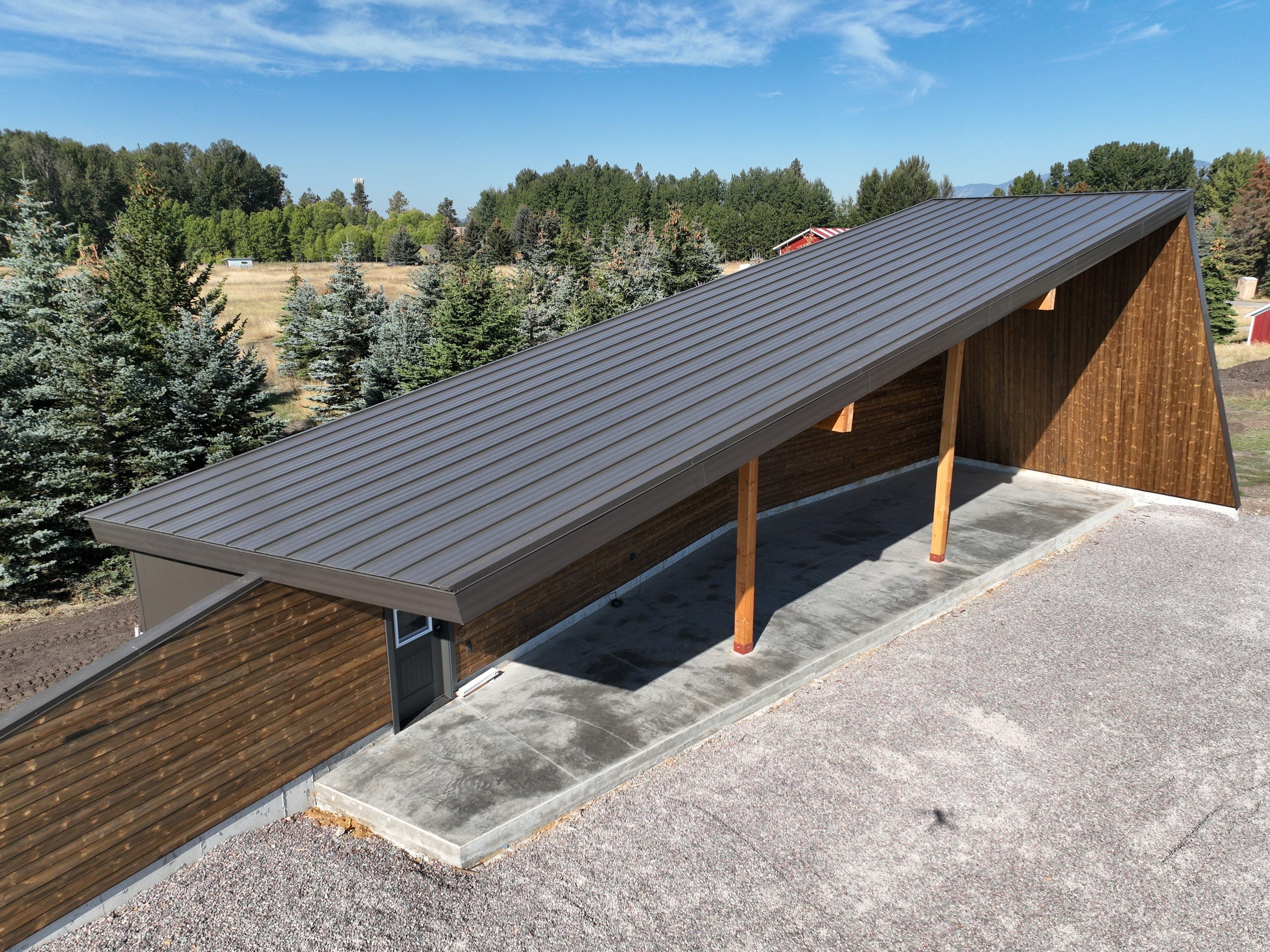 Mechanical Standing Seam - 24 Gauge  by Montana Roofing Solutions