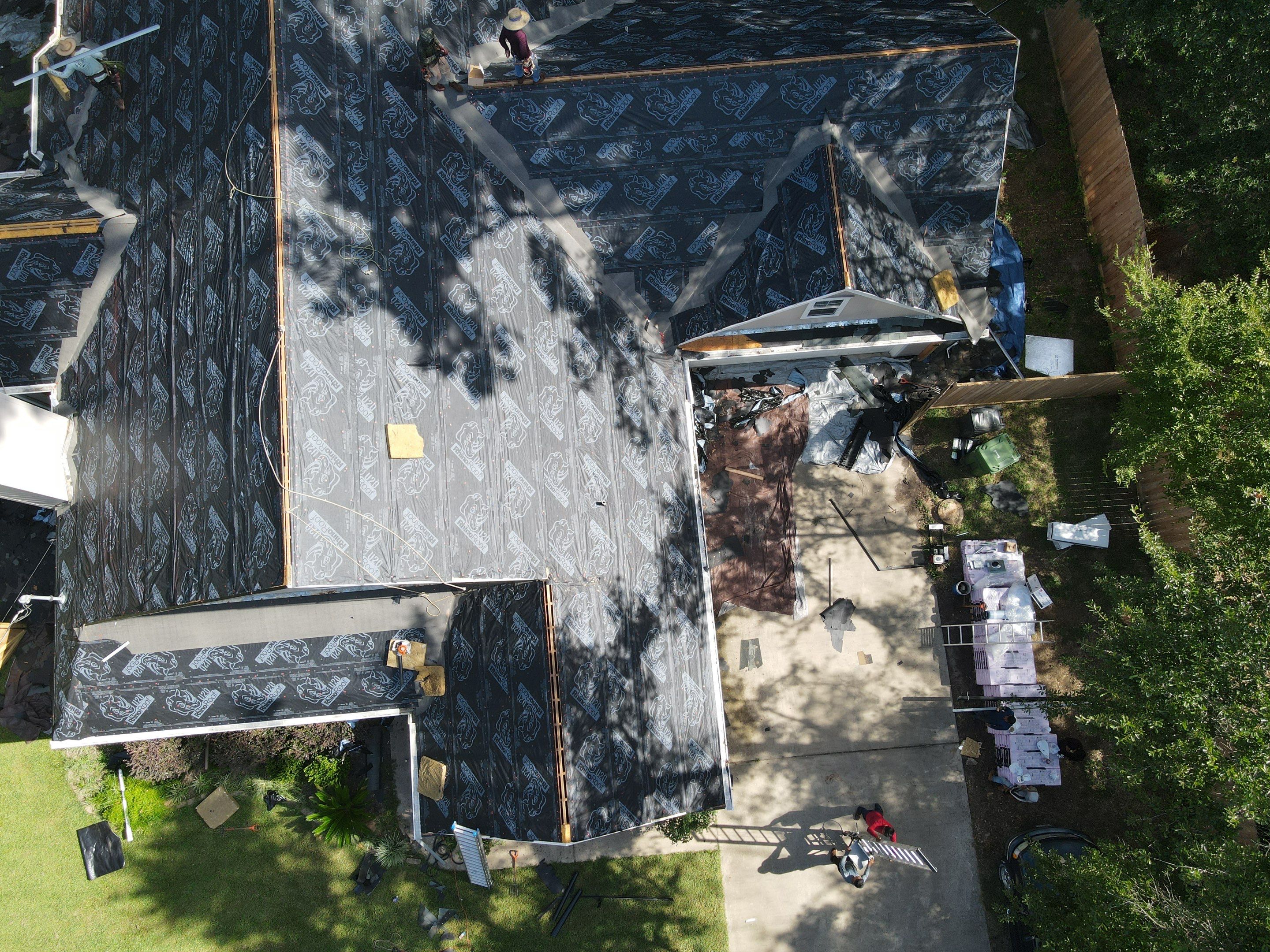 Residential Roofing Installation using Owen's Corning by Roof Concepts Construction
