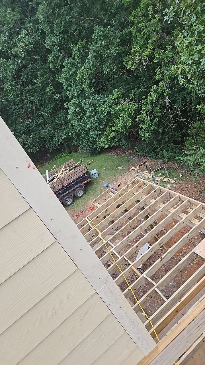 South Trace Lane - Deck Installation and Chimney Repair by Pillar and Pine