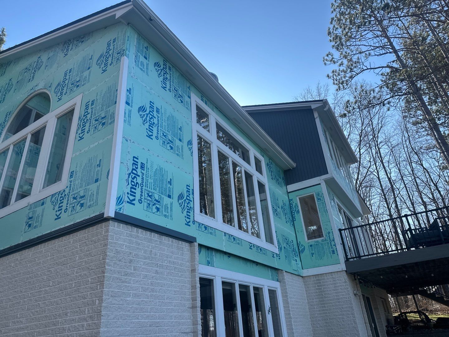 Siding Replacement using Certainteed Monogram D5 Pacific Blue by 180 Contractors