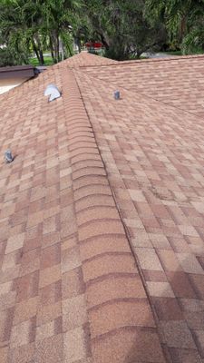 Shingle Roof Repair  using Landmark Shingle
