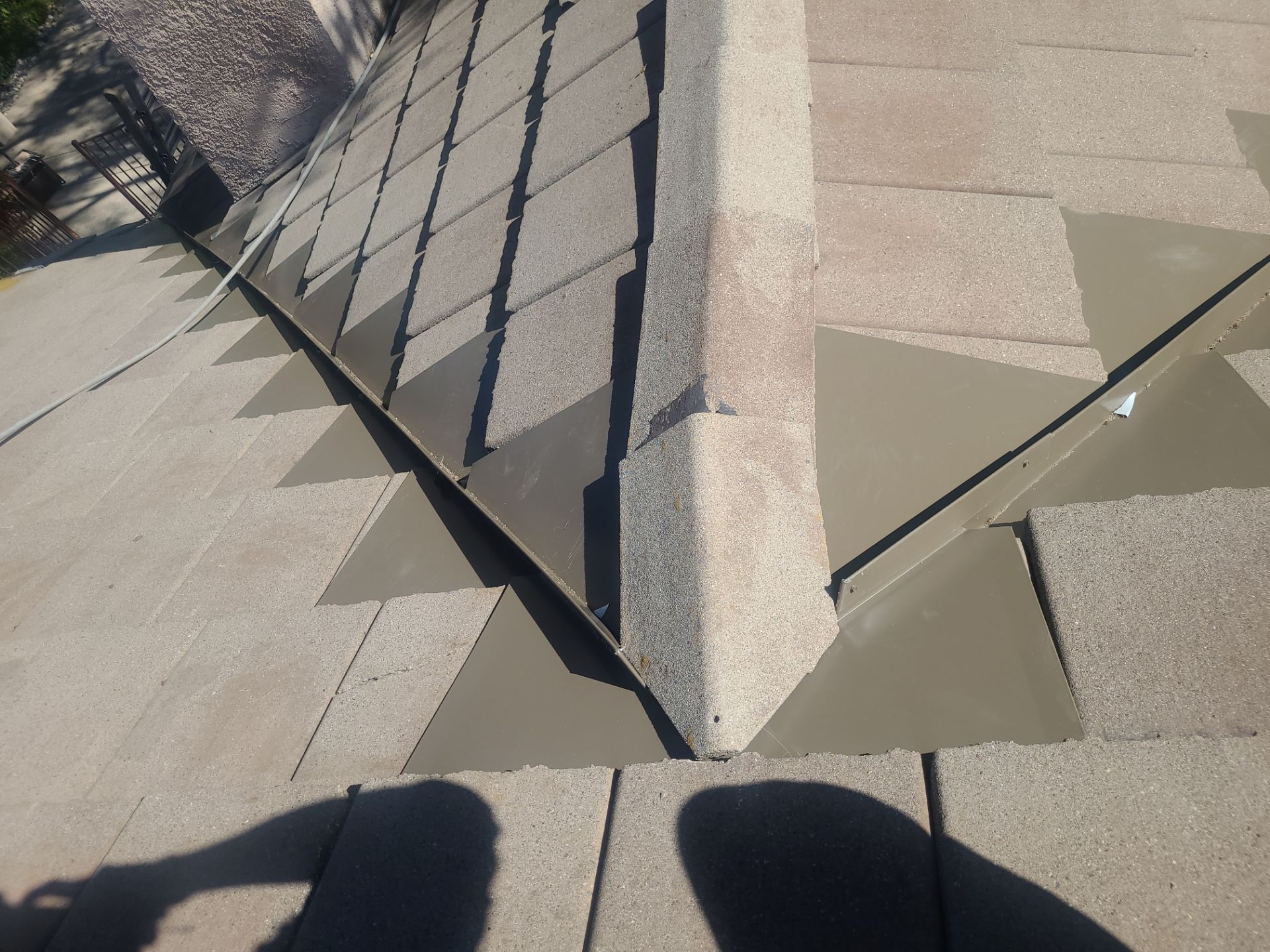 Roof Restore using Valley Armor and Tile Roof Cleaning by Byers Enterprises 
