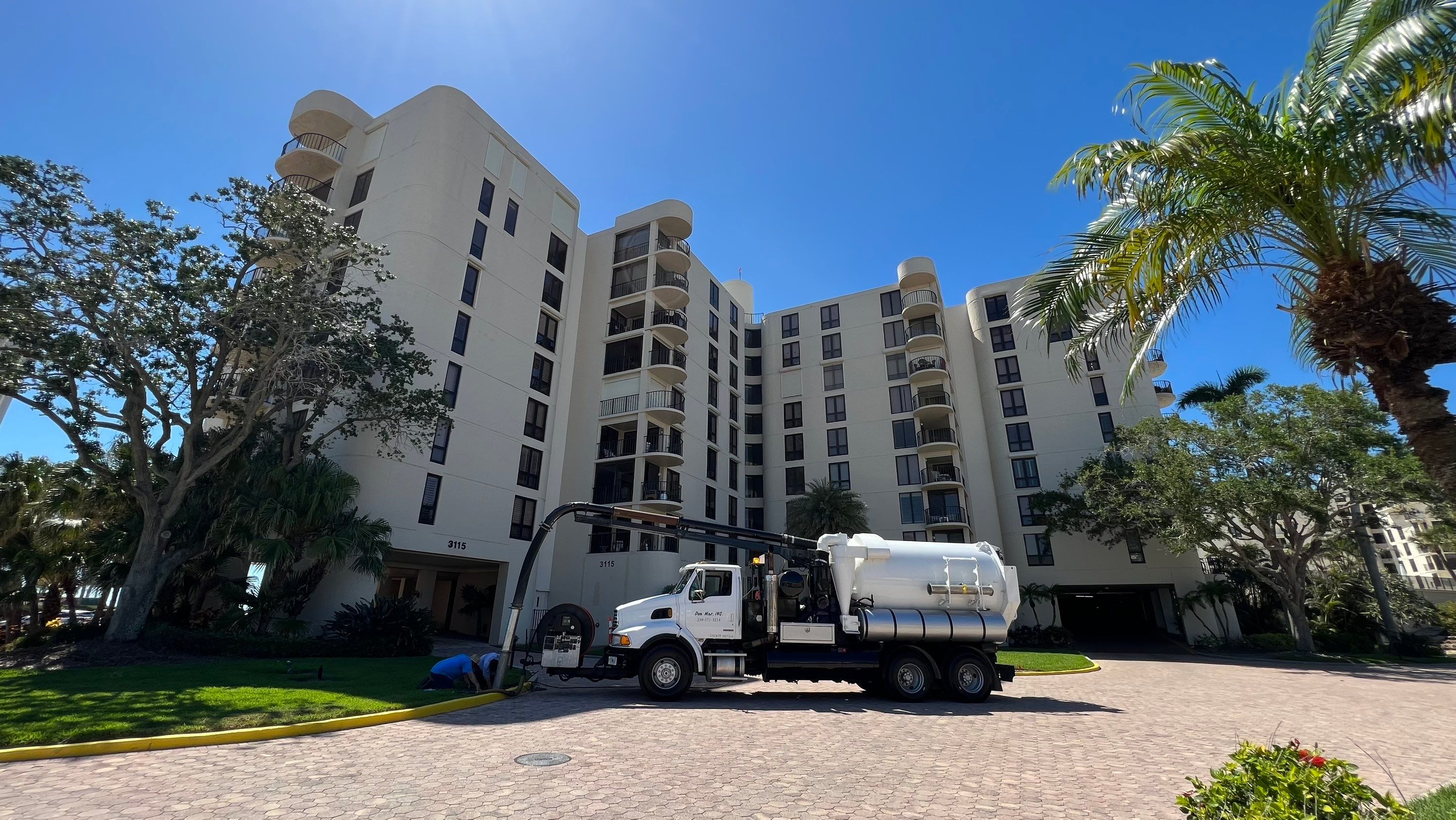 Condo Storm Water System Maintenance by Don Mar, Inc. Storm Water Solutions