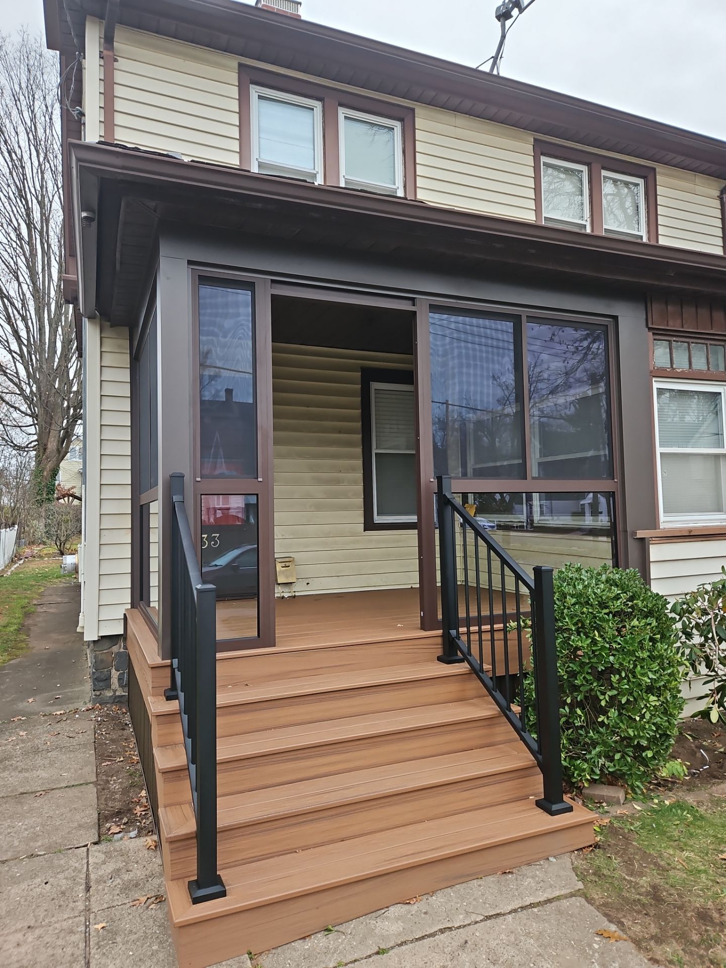 Summer Space Porch Enclosure by DiGiorgi Roofing and Siding Inc