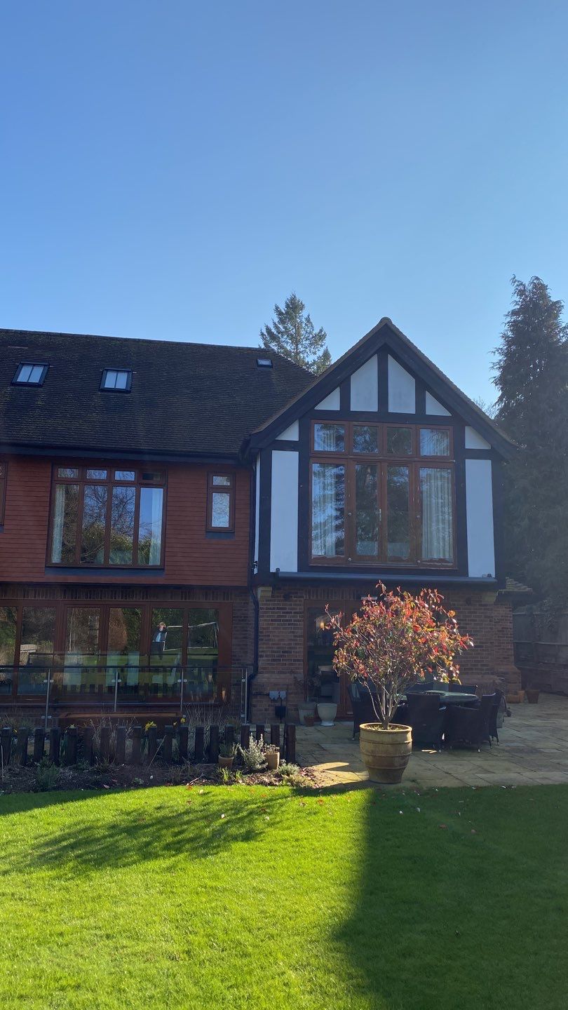Roof Clean - Moss Removal using Honda 15lpm Low Pressure Washing Machine by Ges Exterior Cleaning ltd
