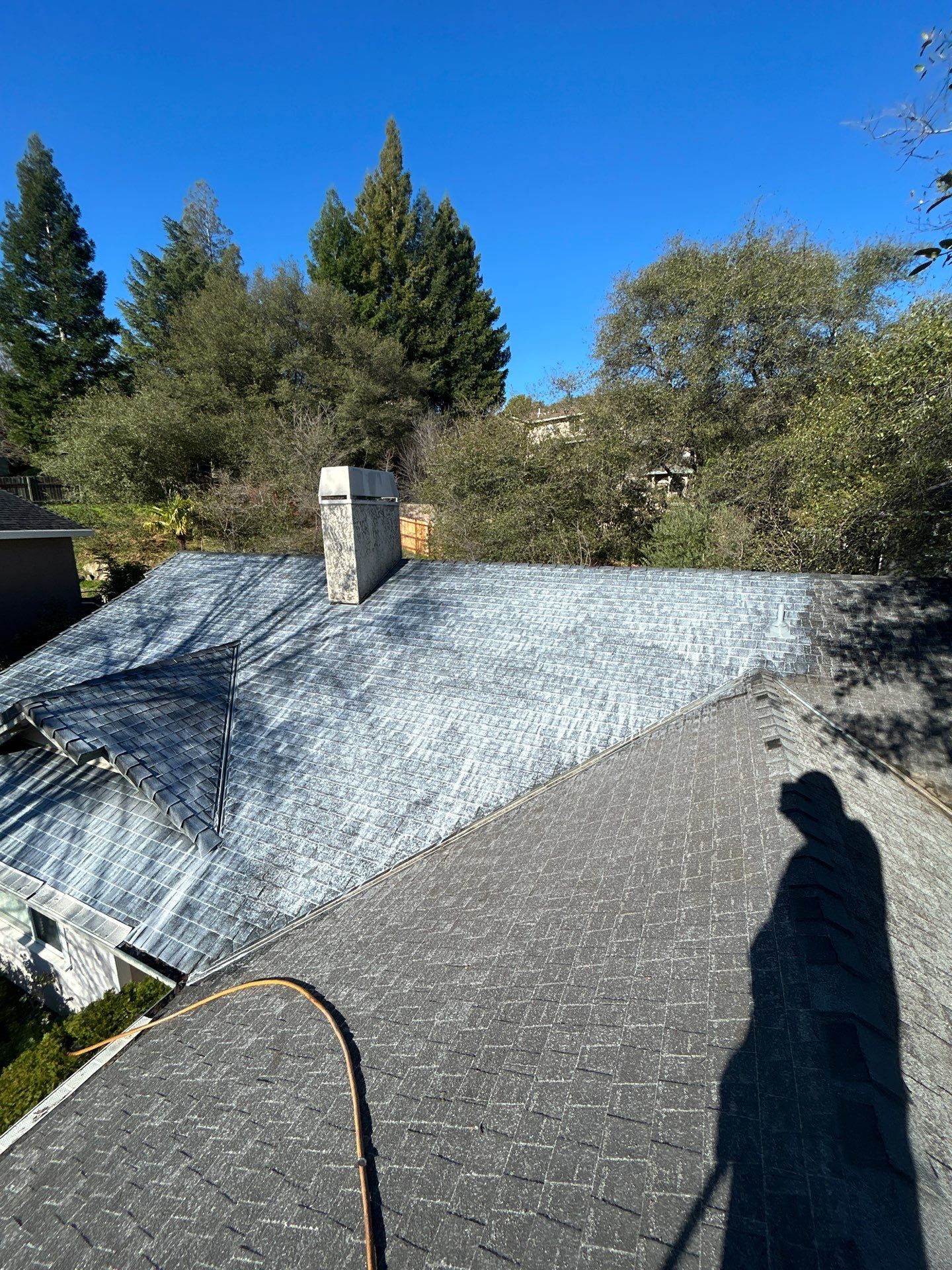 Roof Rejuvenation using Roof Maxx Treatment by Roof Maxx of Folsom